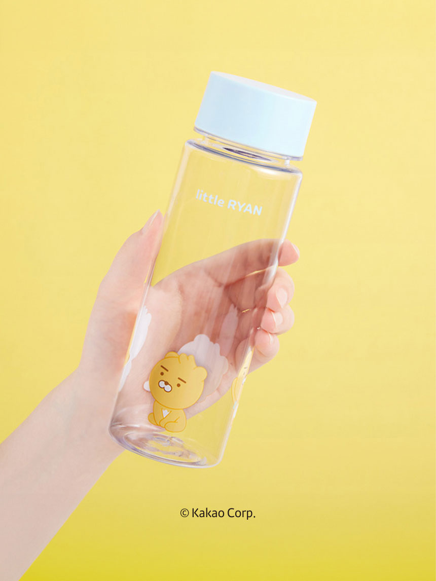 리틀 카카오프렌즈 휴대용 물병 500ml 블루