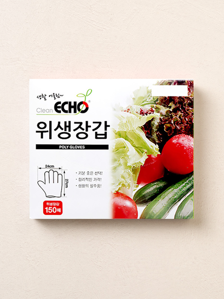 크린에코 위생장갑 150매입