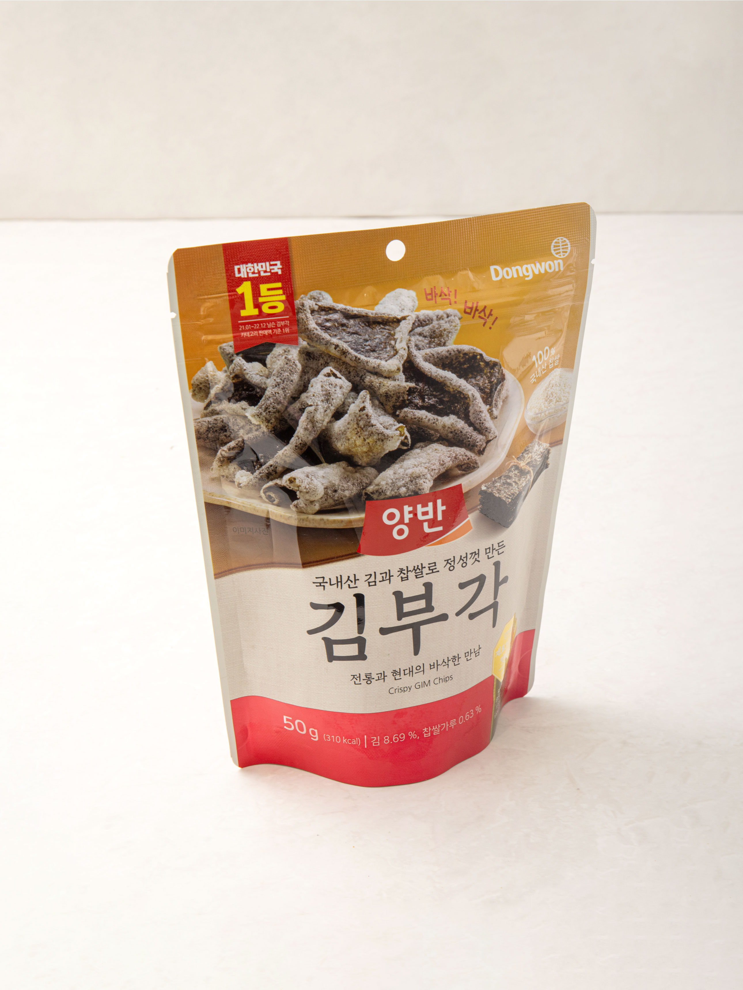 Чипсы из нори Dongwon Yangban 50 г