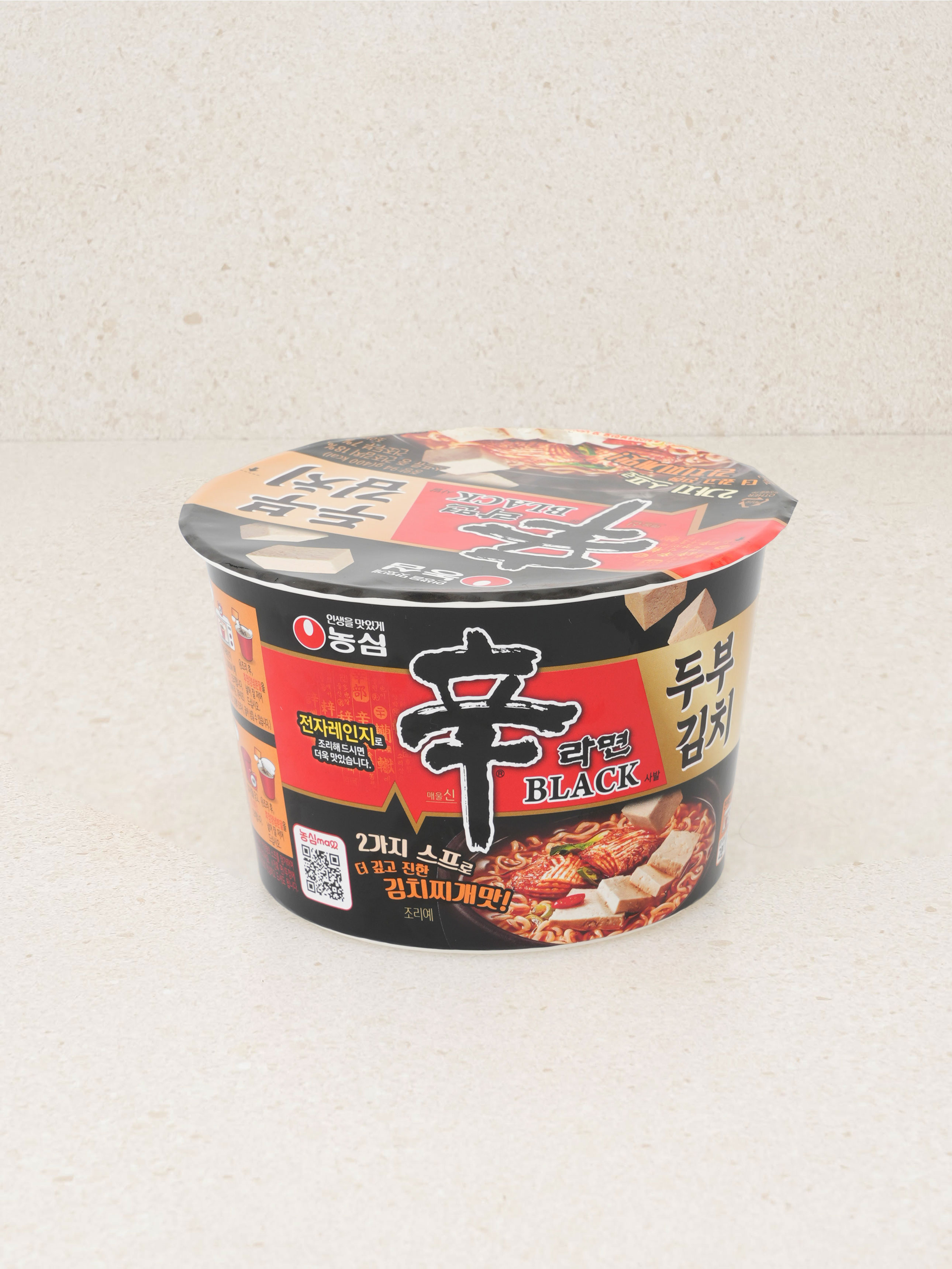 농심 신라면 블랙 두부 김치 94 g