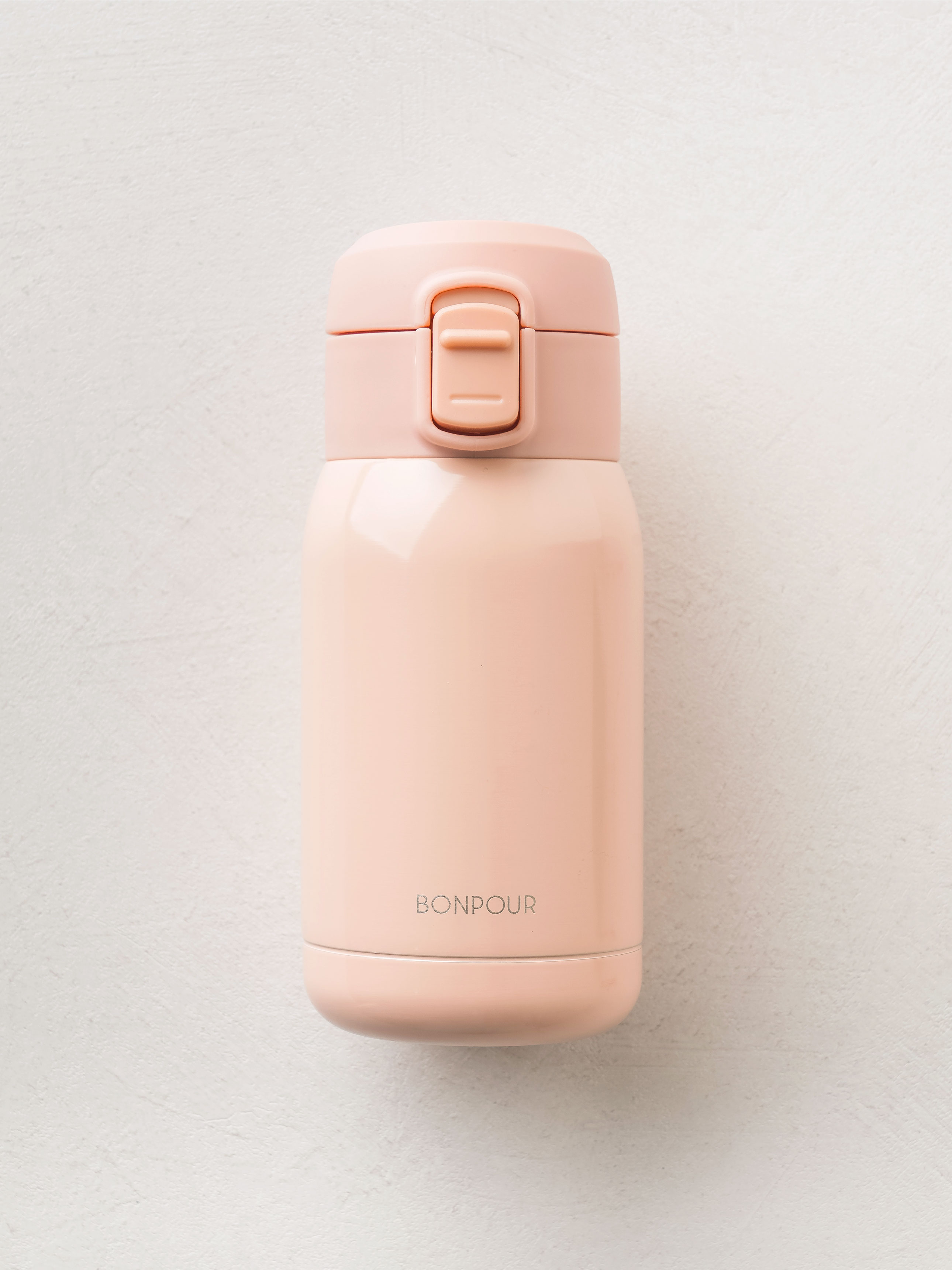 원터치 심플 보온병 260 ml 핑크