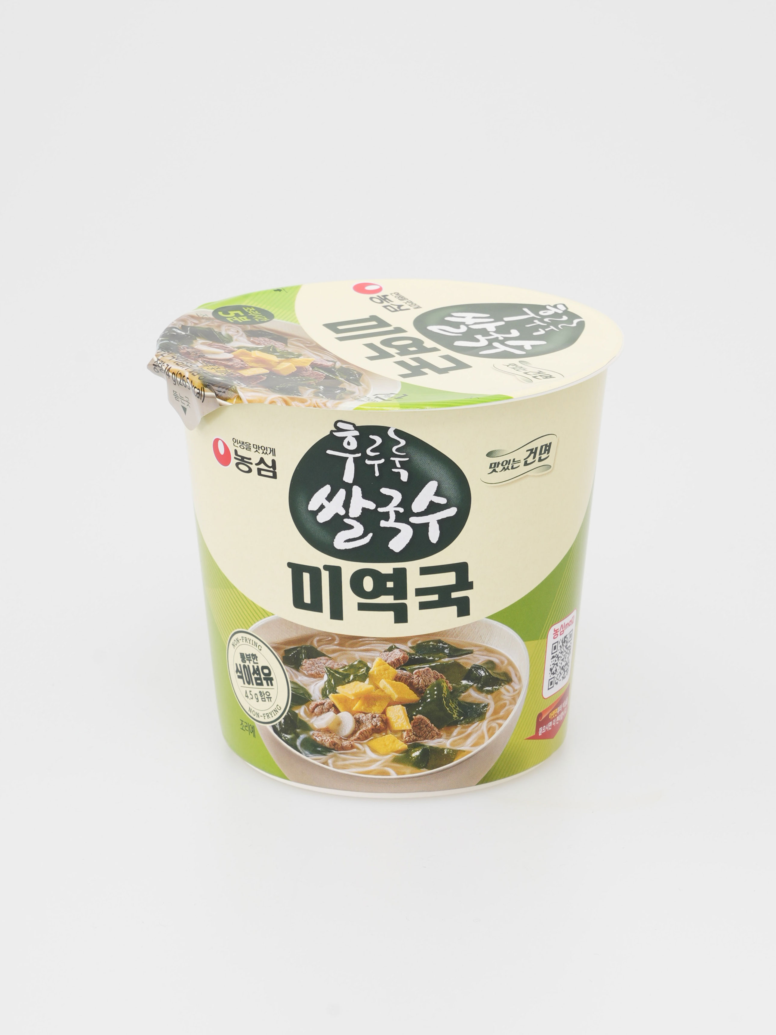 농심 후루룩 쌀국수 미역국 74 g
