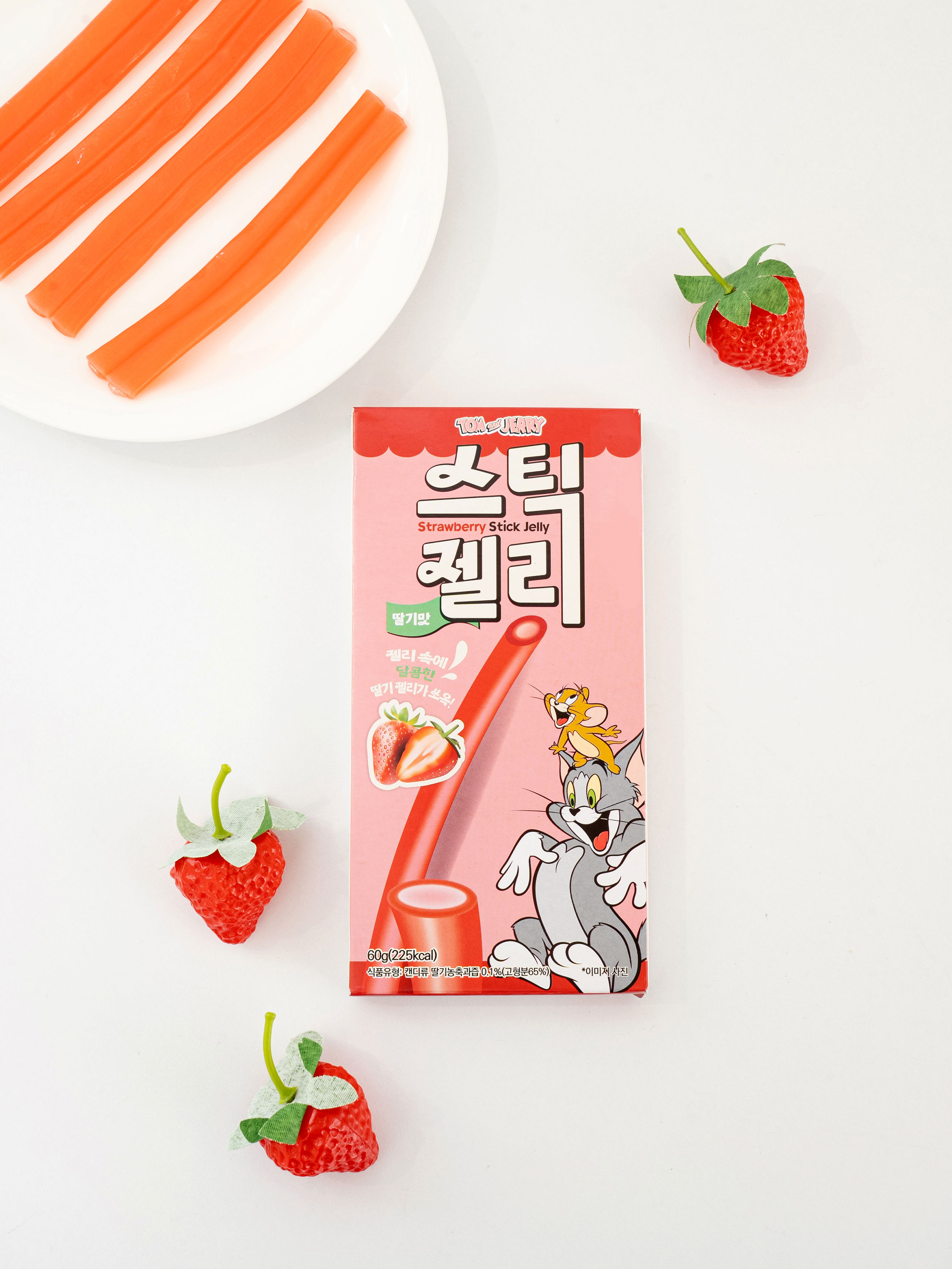 스틱 젤리 딸기 맛 60 g