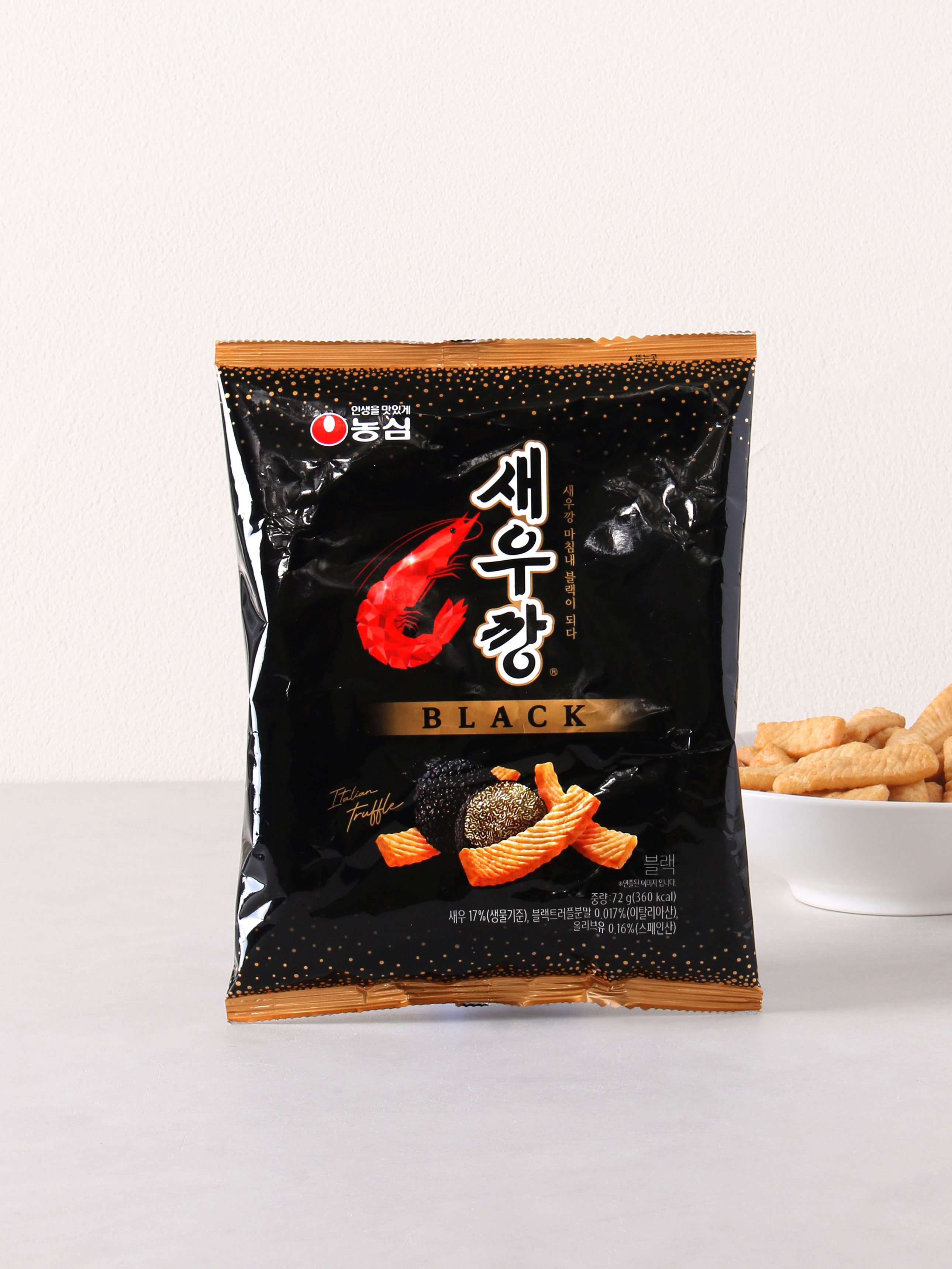 농심 새우깡 블랙 72 g
