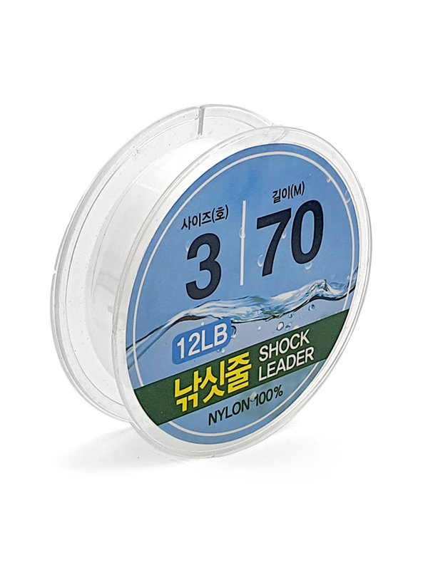 낚시) 쇼크리더 (12LB) 3호 70m