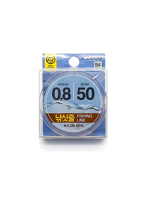 낚시줄 0.8호 50m