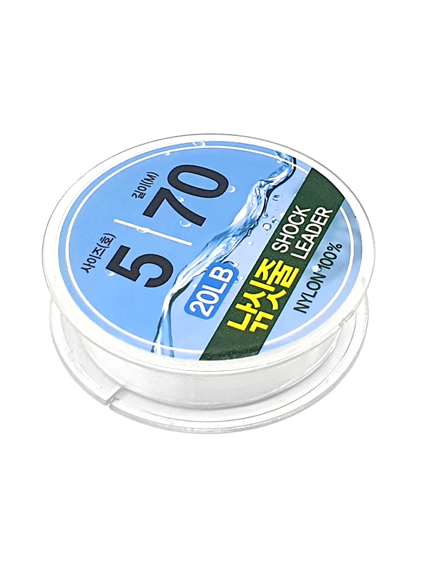 낚시) 쇼크리더 (20LB) 5호 70m