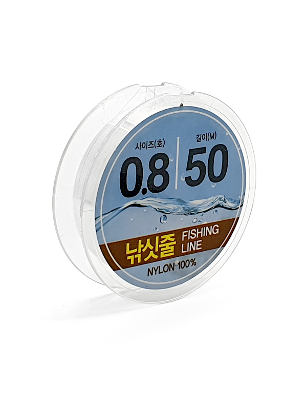 낚시줄 0.8호 50m