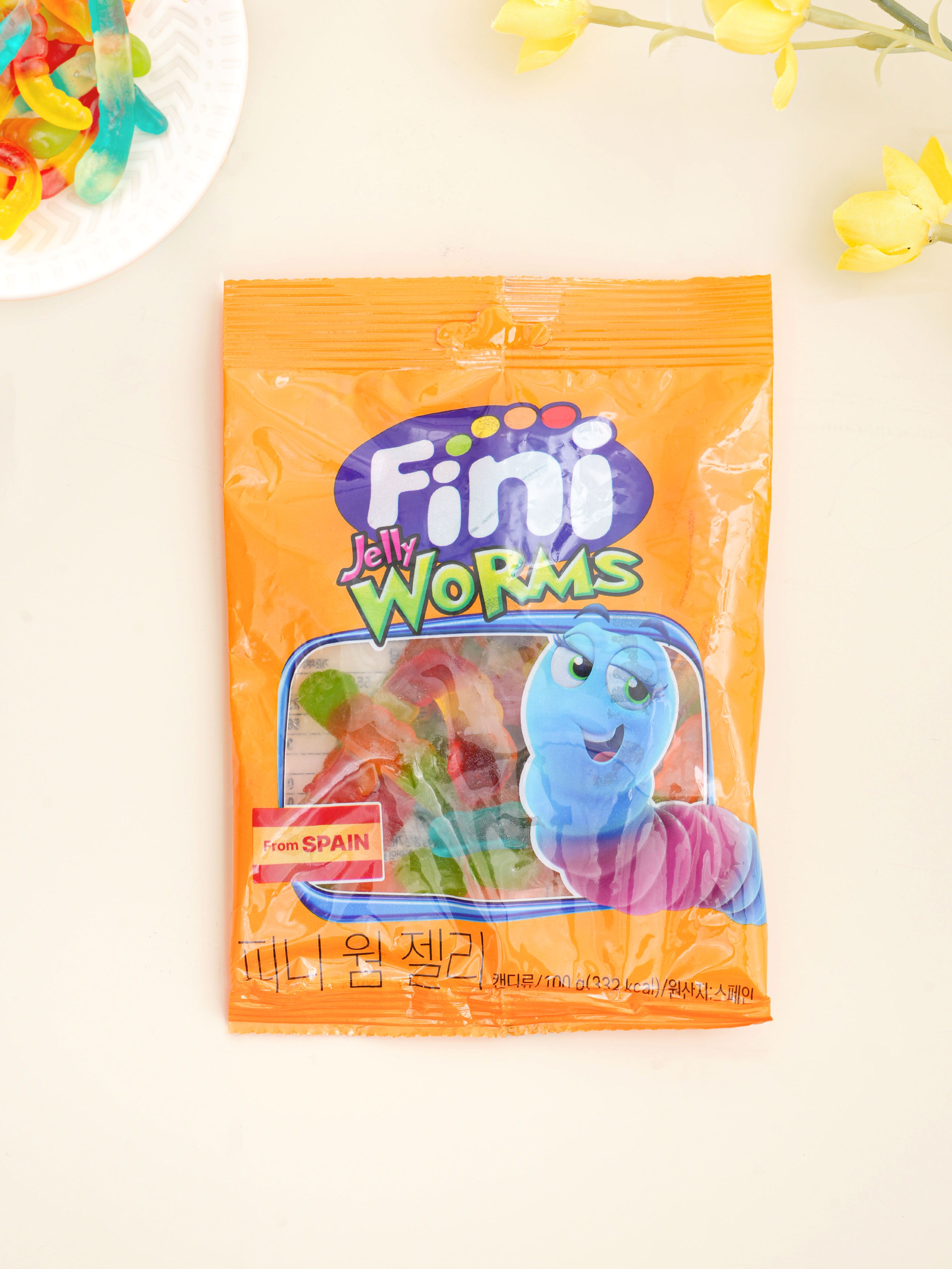 피니 웜 젤리 100 g