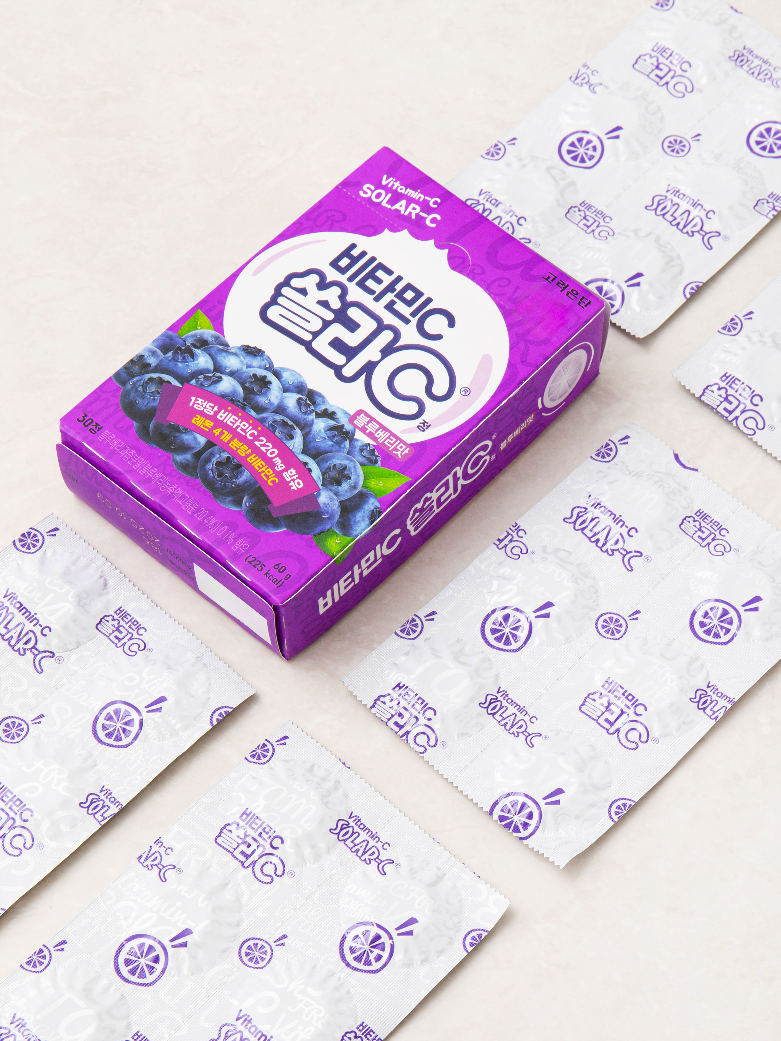 쏠라C 블루베리 맛 30개입