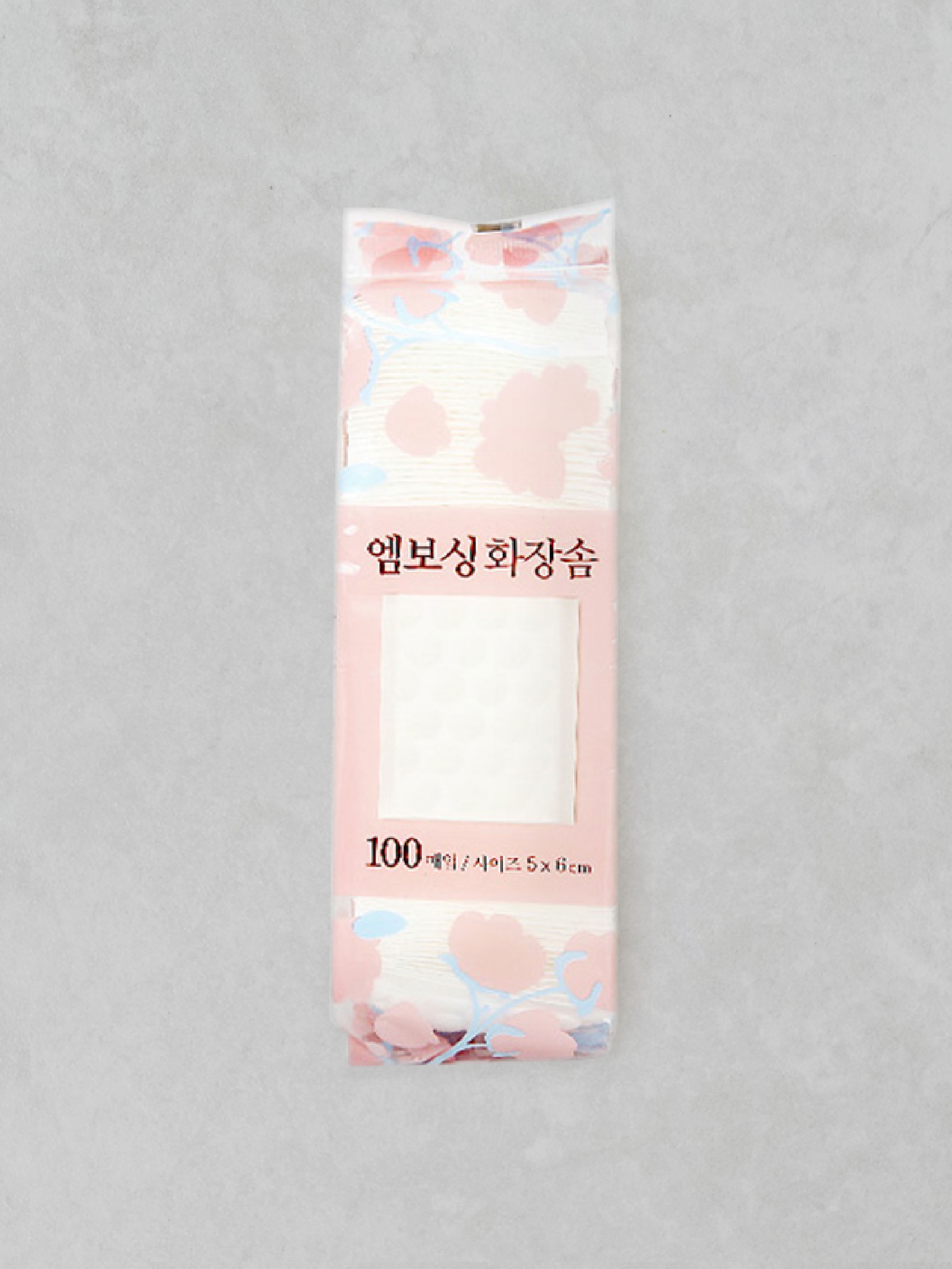 엠보싱 화장솜100매입