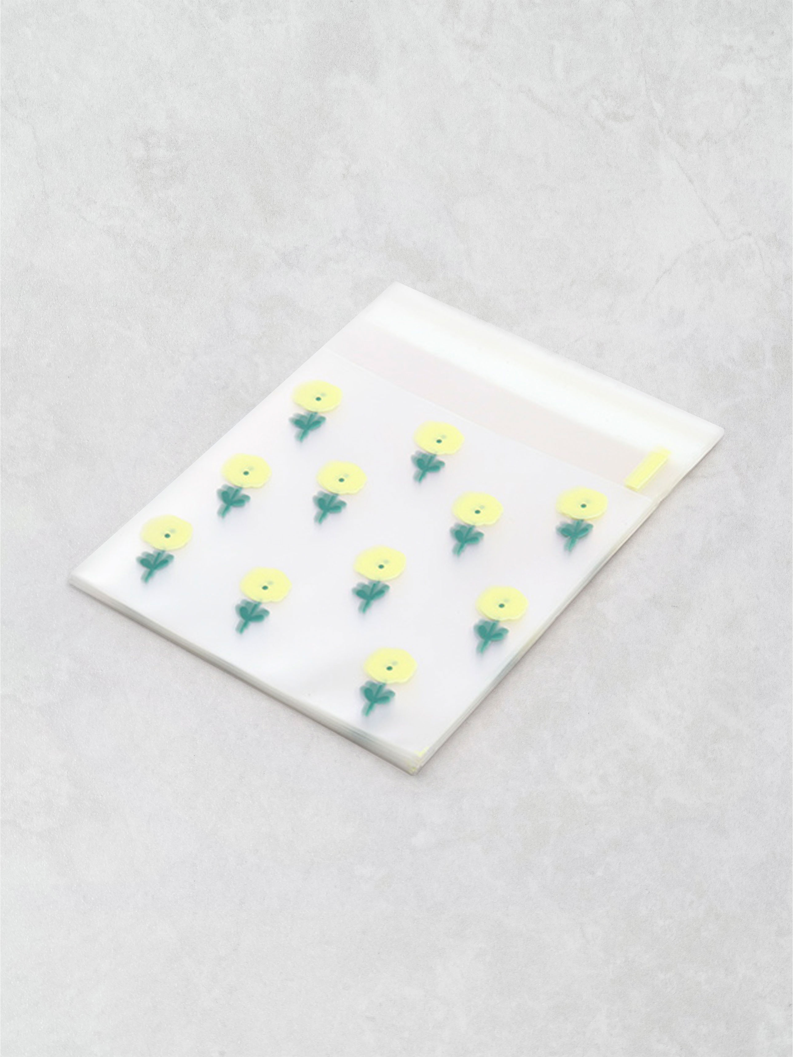 접착식 땡땡이 포장 봉투 9 X 9 cm 35매