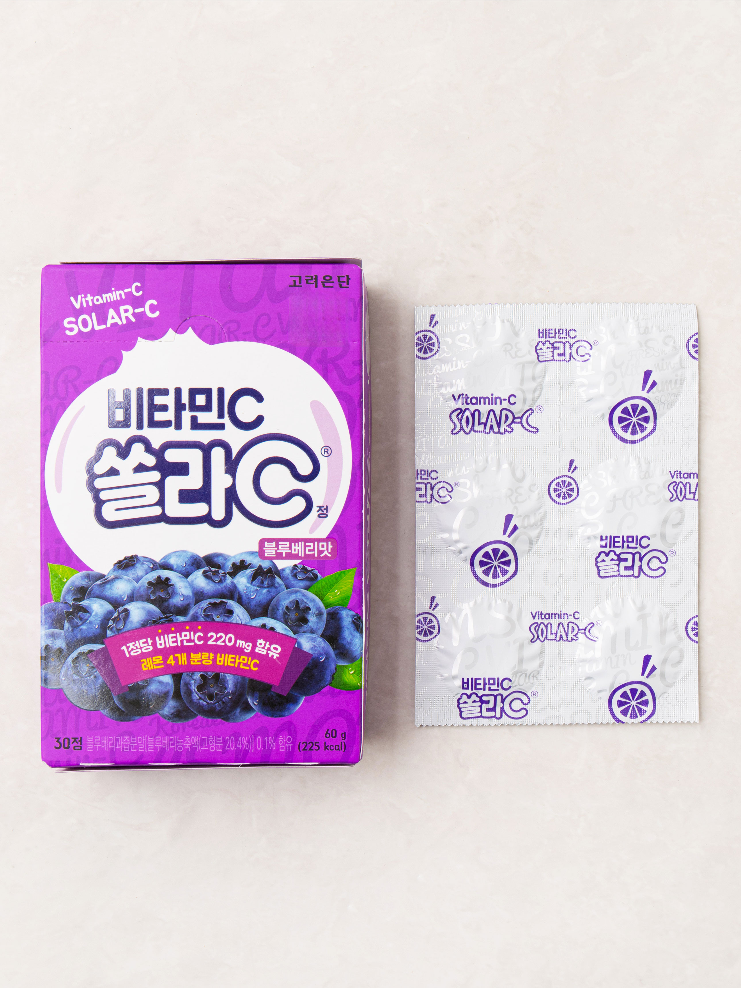 쏠라C 블루베리 맛 30개입