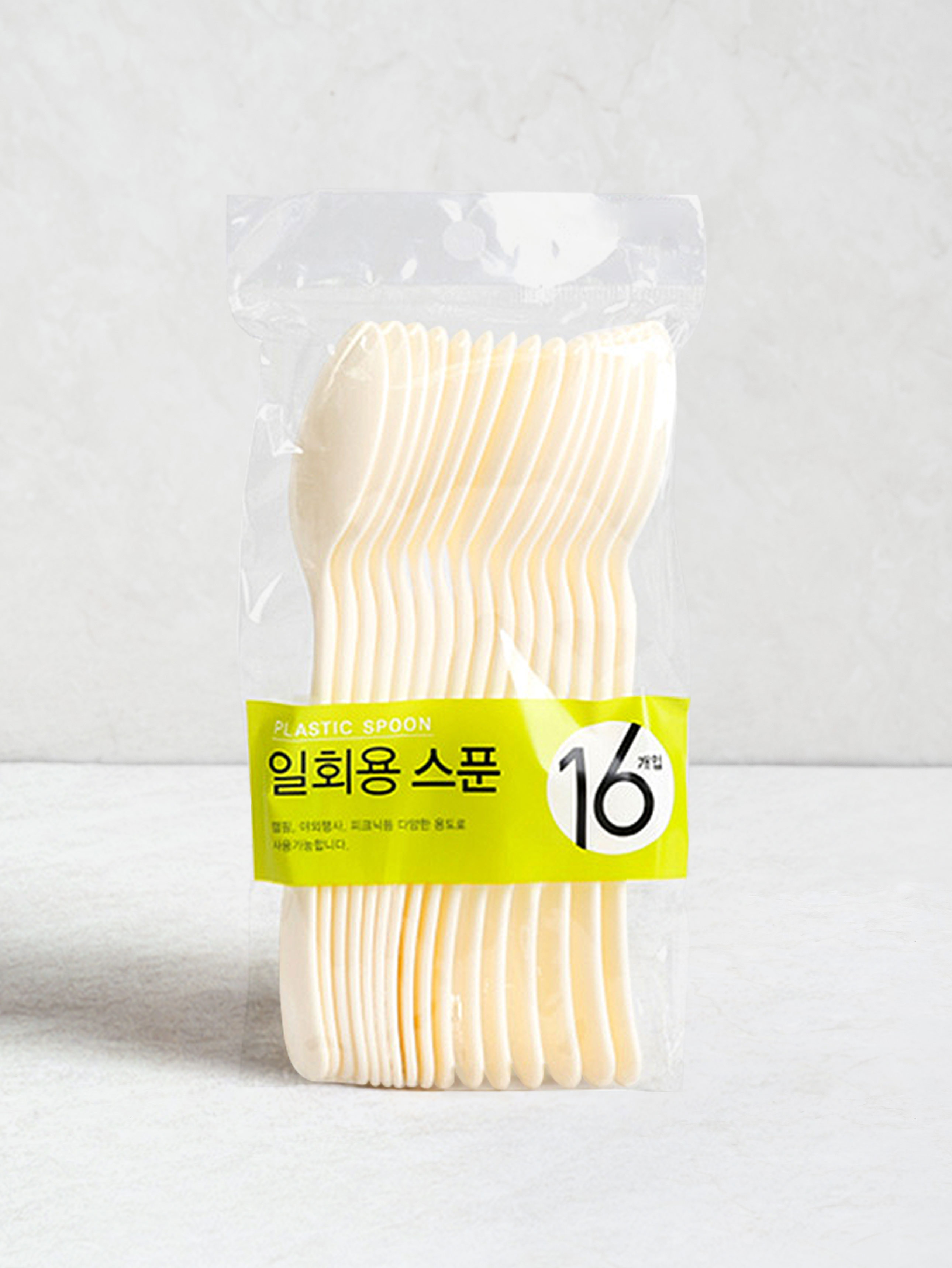 일회용 스푼 16개입