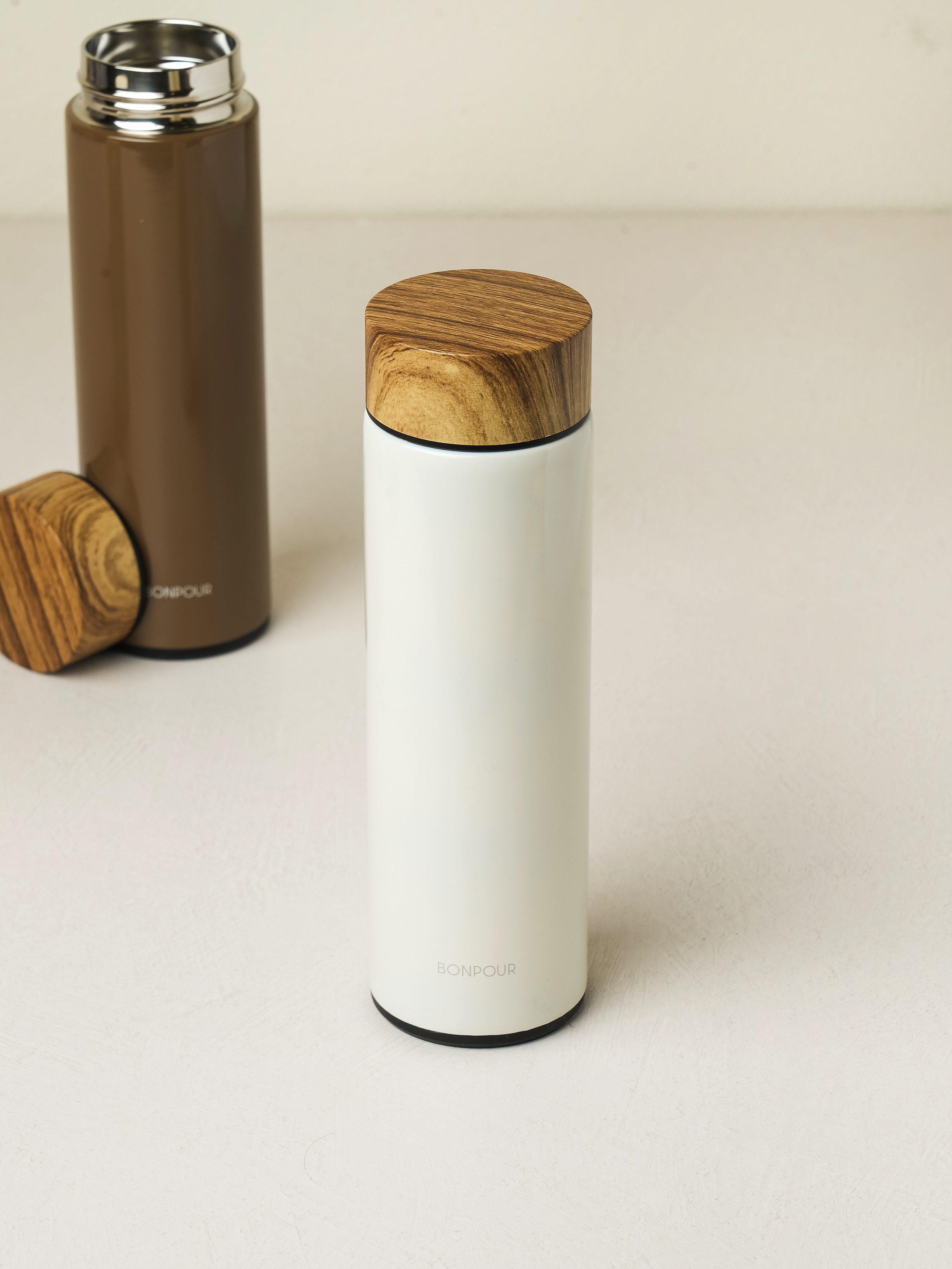 우드뚜껑 텀블러 400ml