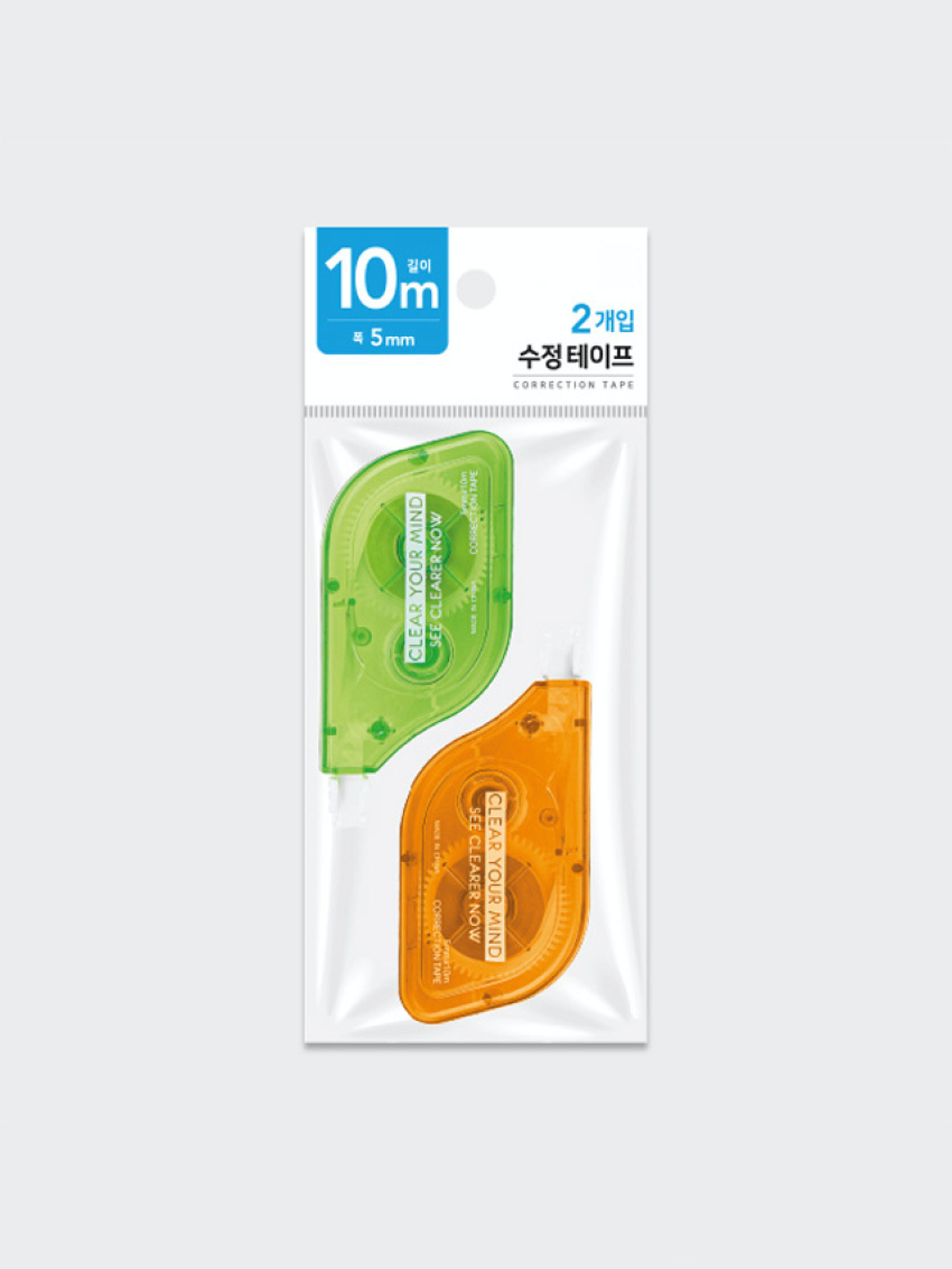 캡형 수정테이프 5mmx10m 2개입