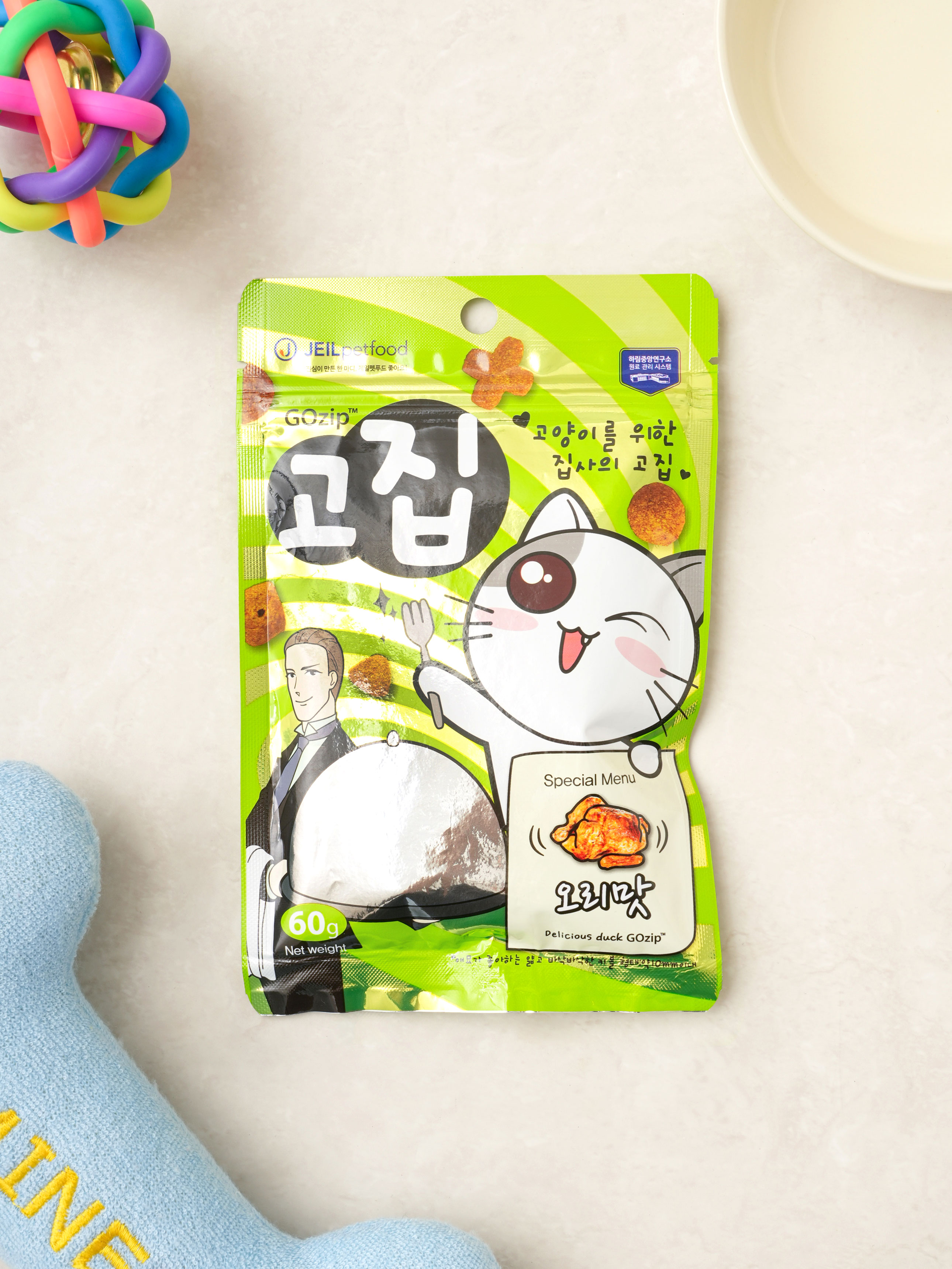 [펫] 고집 오리 맛 60 g