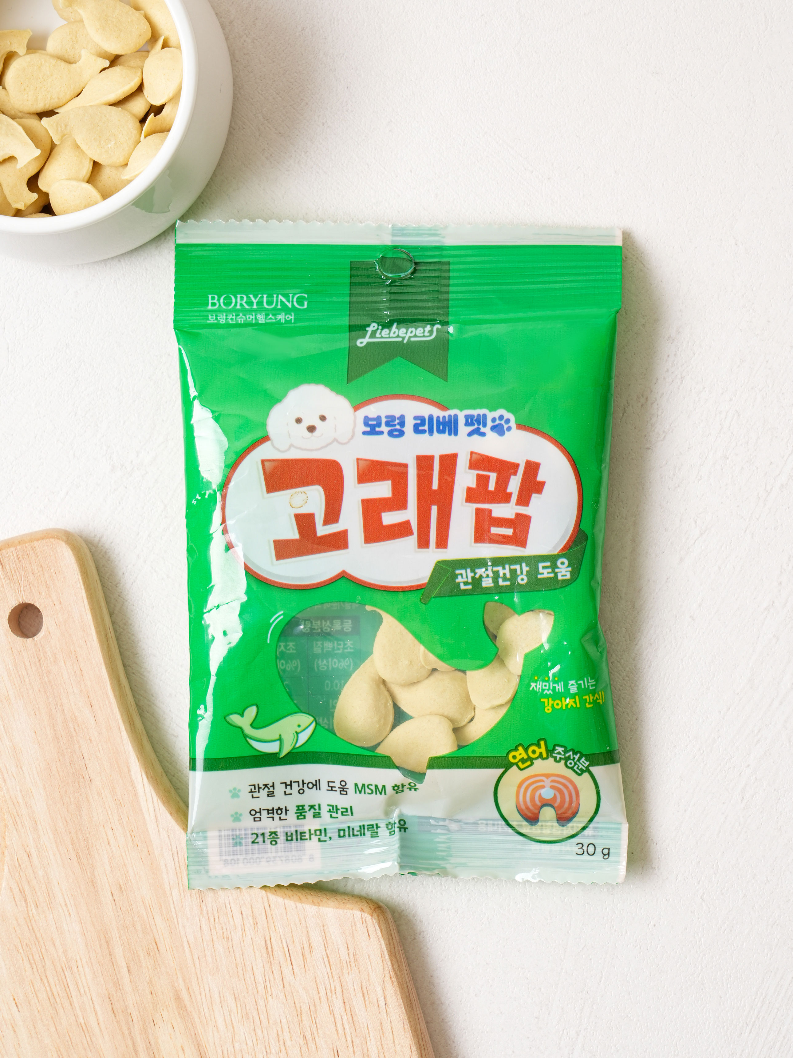[펫] 고래팝 관절 건강 30 g