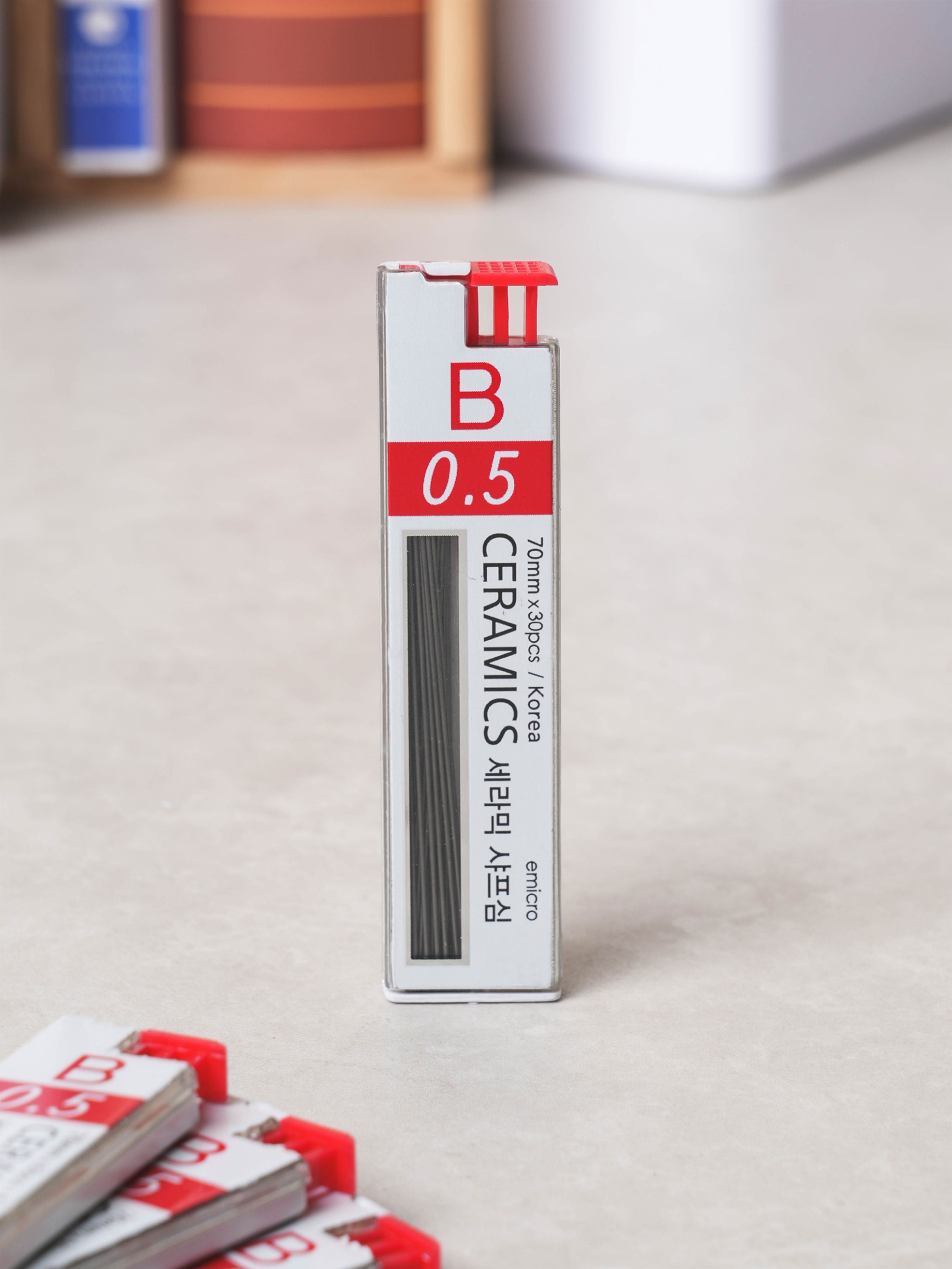 세라믹 샤프심 B 0.5㎜ 30P 4BOX