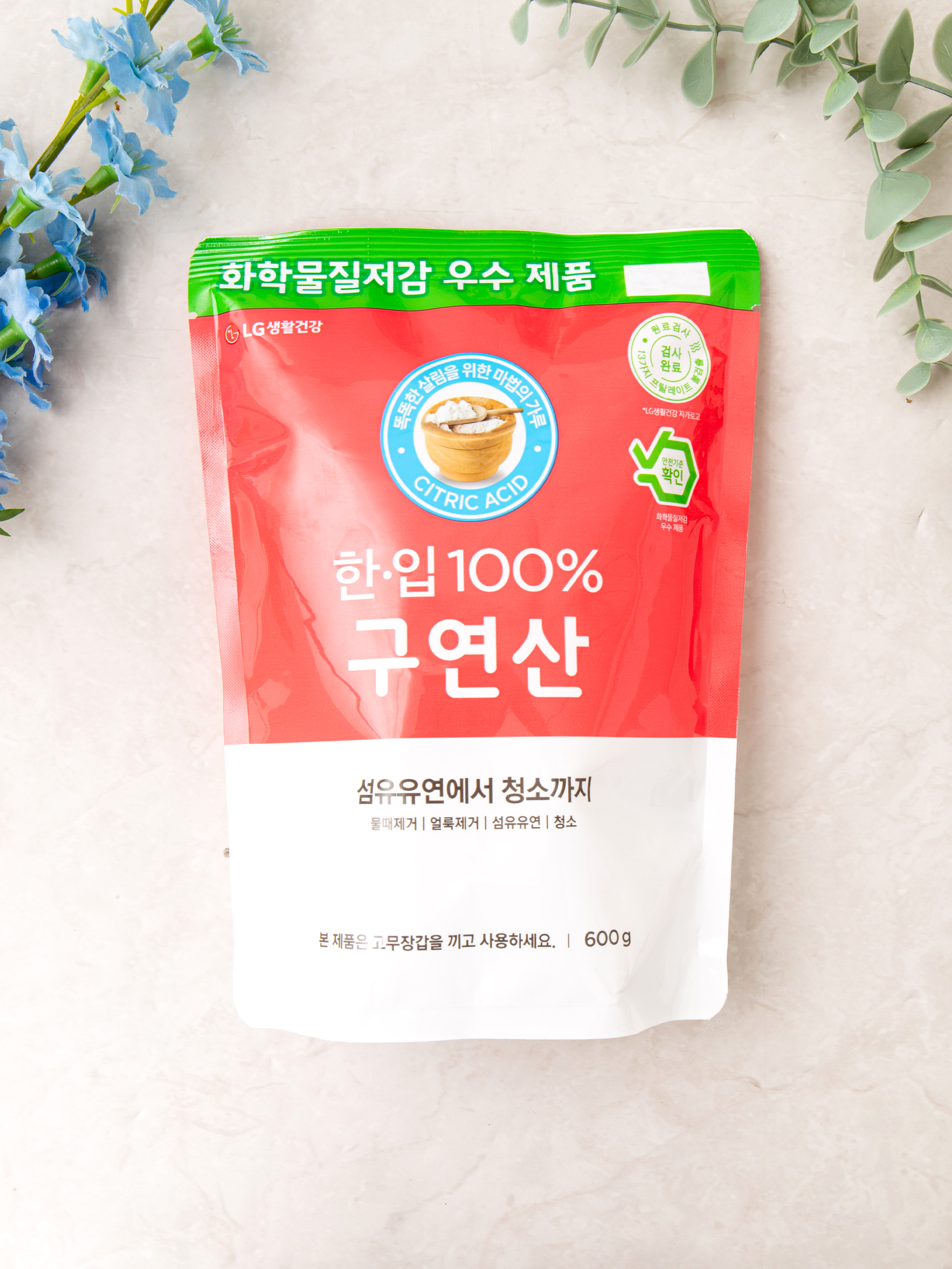 국민살림템 구연산 600 g
