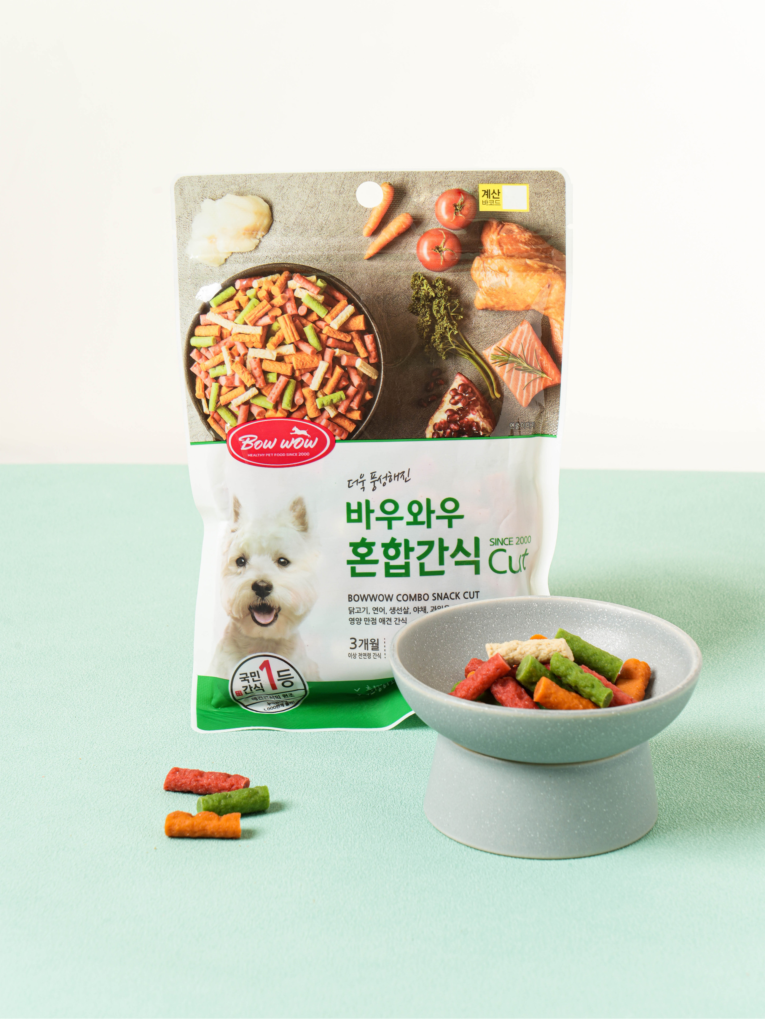 [펫] 바우와우 혼합 커트 150 g