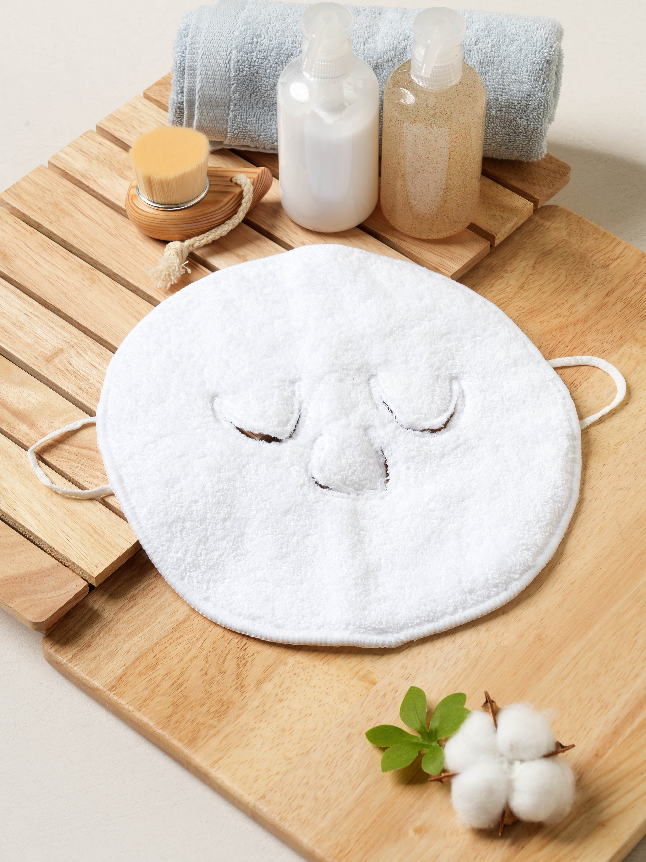 순면 스팀 타월