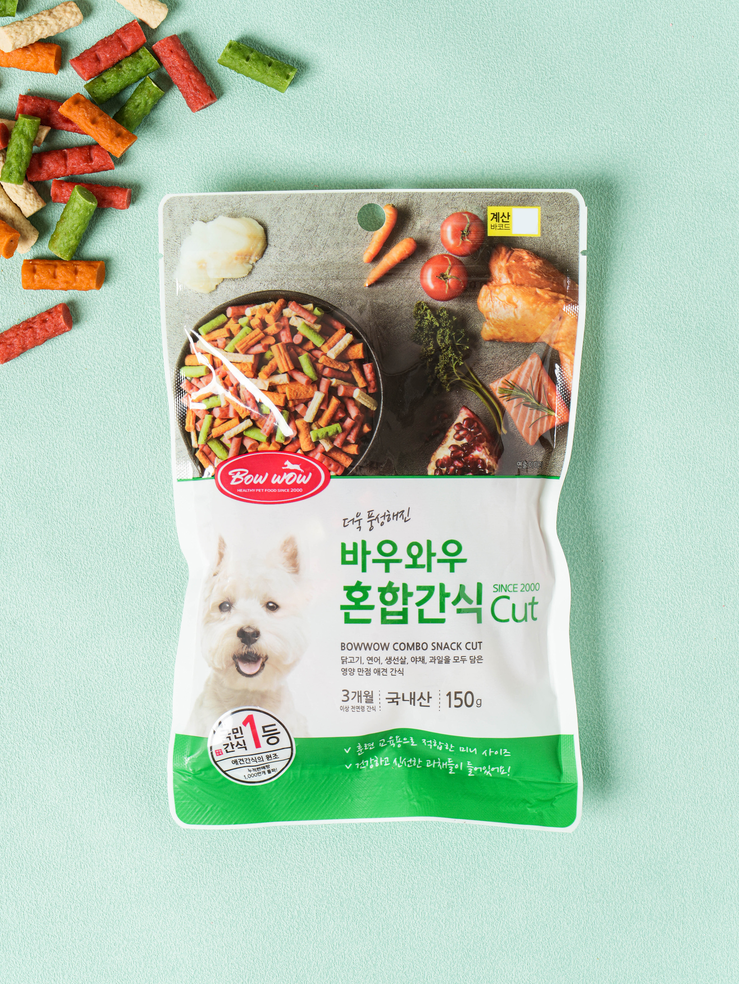 [펫] 바우와우 혼합 커트 150 g