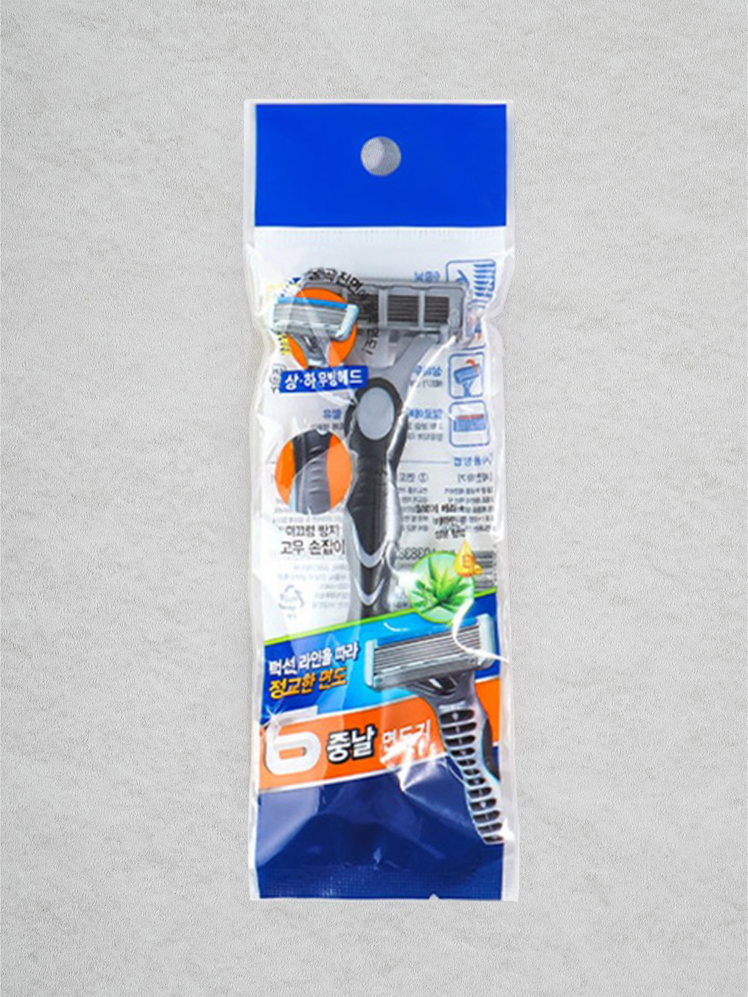 6중날 오픈 카트리지 면도기 1P