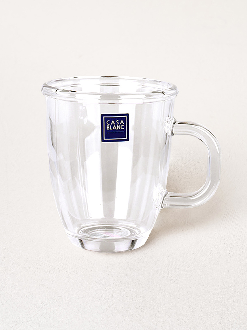 클리어 유리 머그 400ml