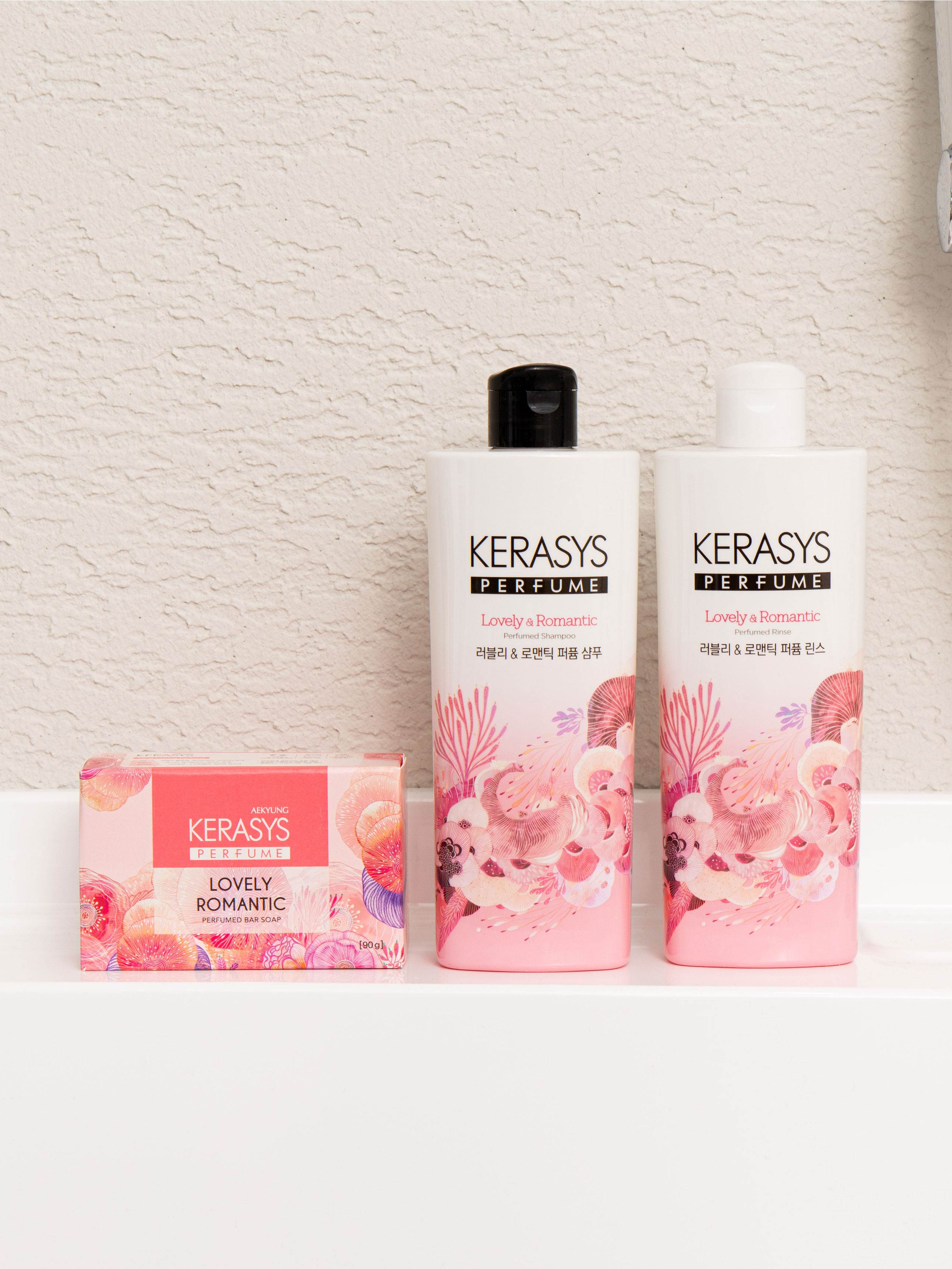 Набор Kerasys Perfume (шампунь 250 мл + бальзам 250 мл + мыло)
