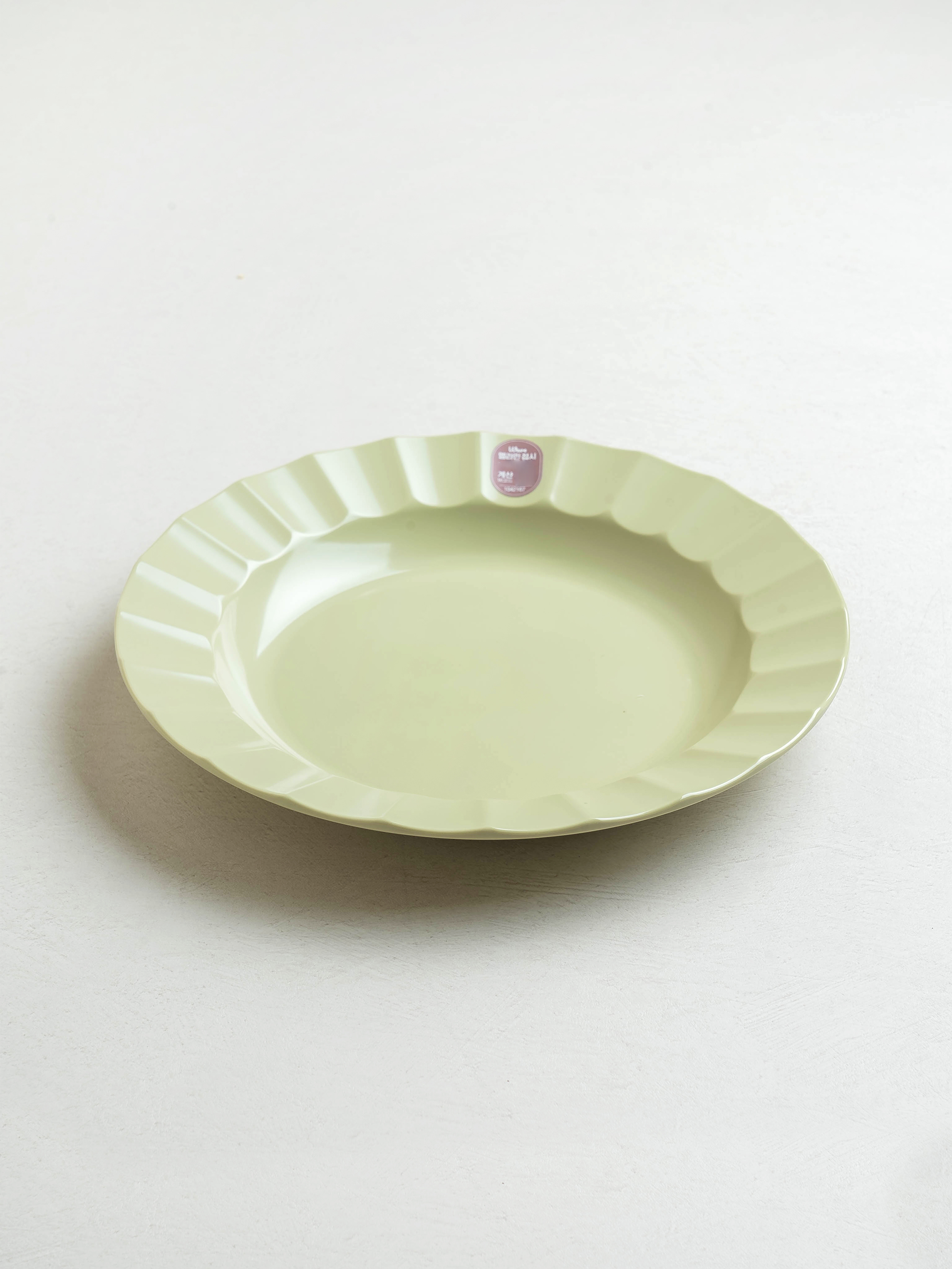 멜라민 웨이브 접시 26.5 cm