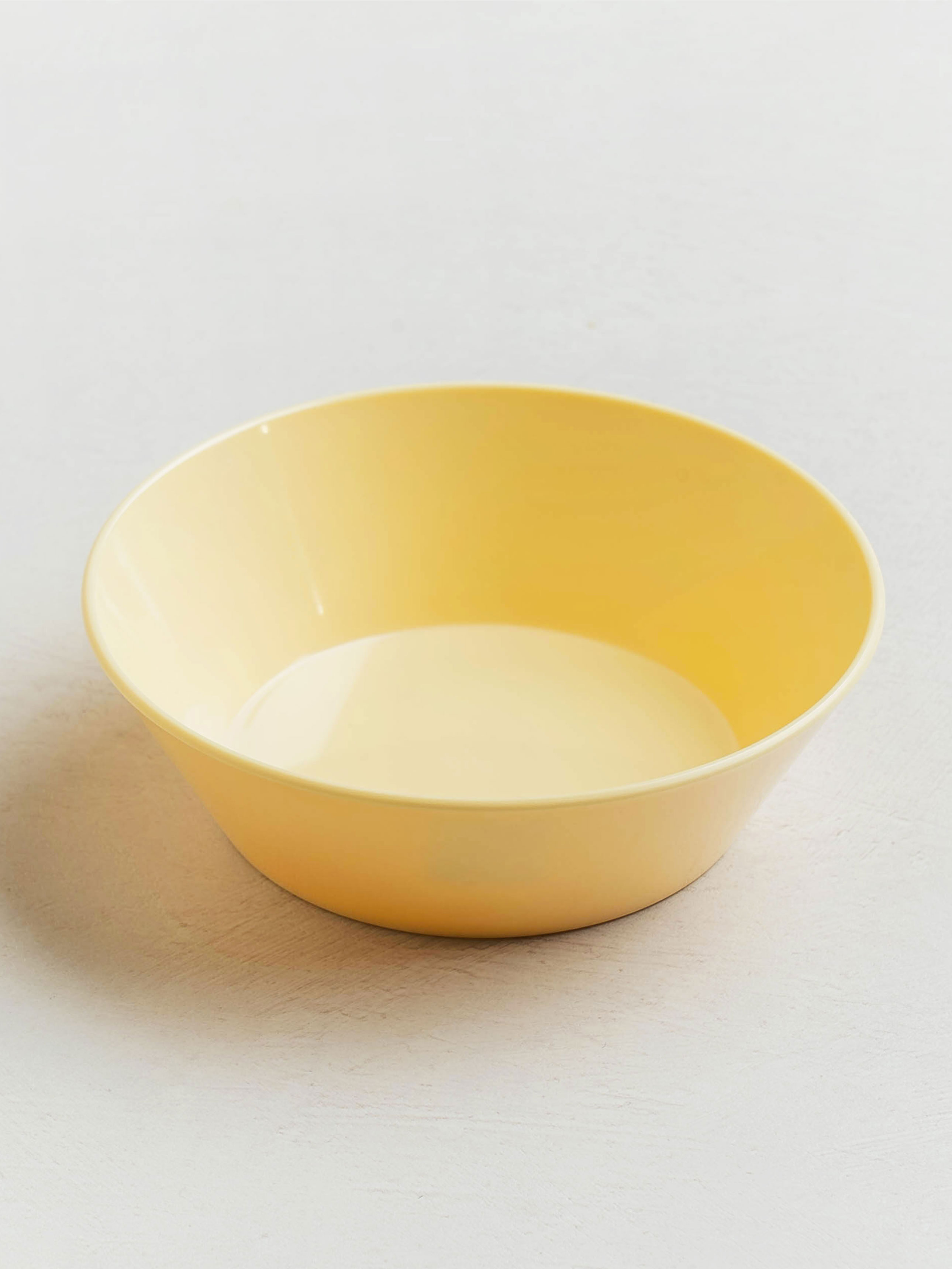 멜라민 각진 다용도 볼 13 cm 옐로우