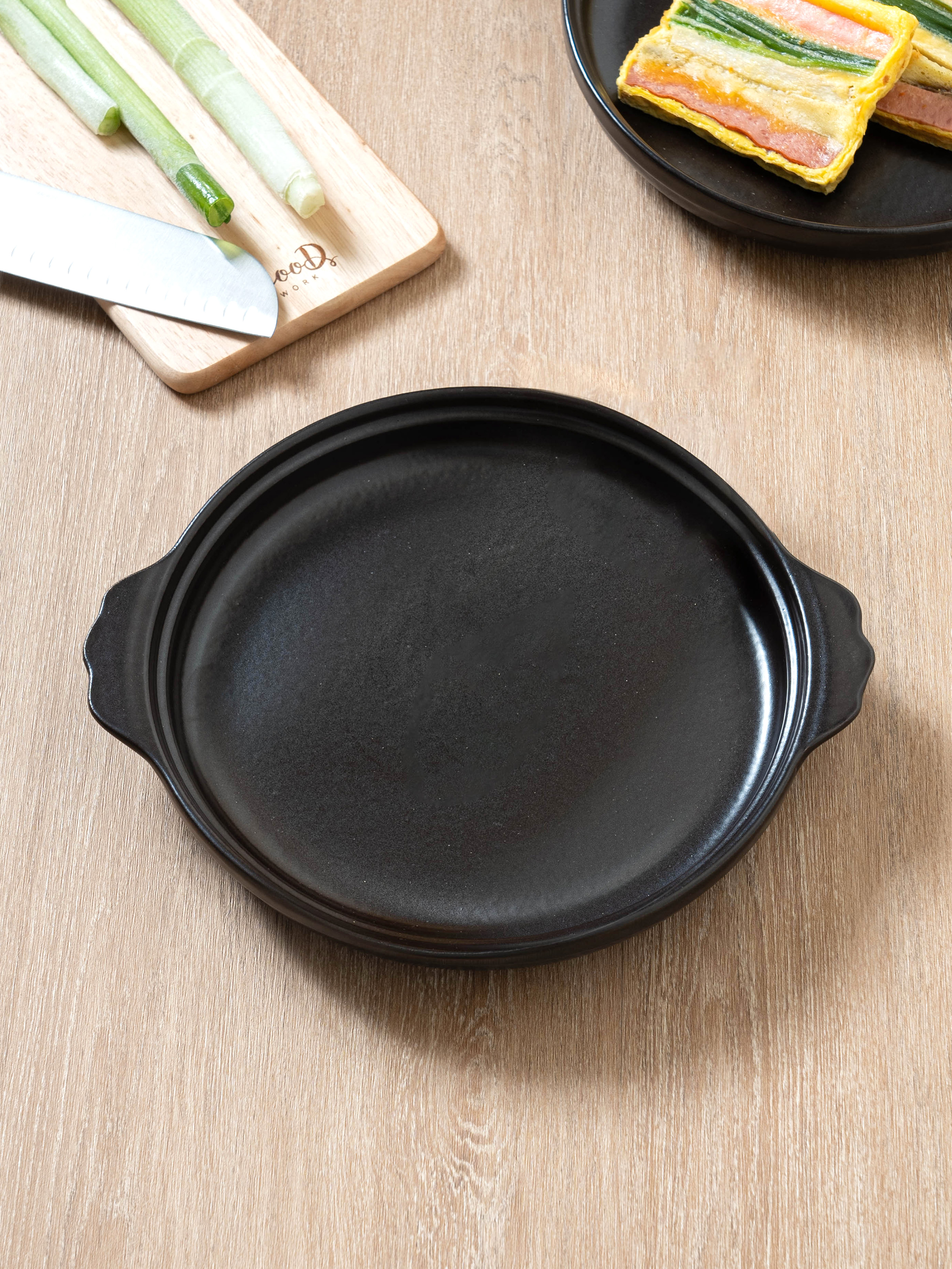 직화 도기 지짐기 22 cm
