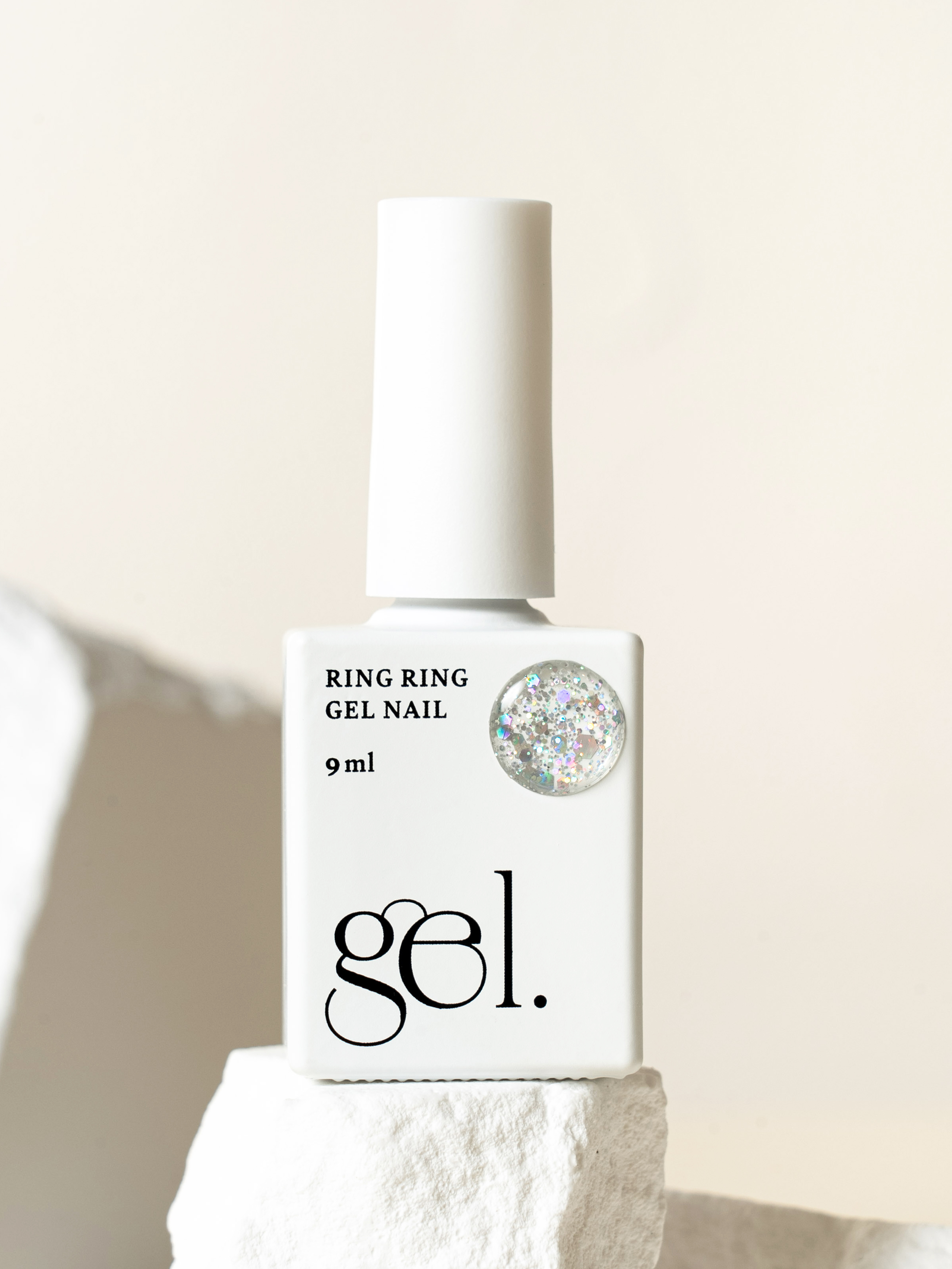 링링 원스텝 젤네일 9 ml 트윙클실버