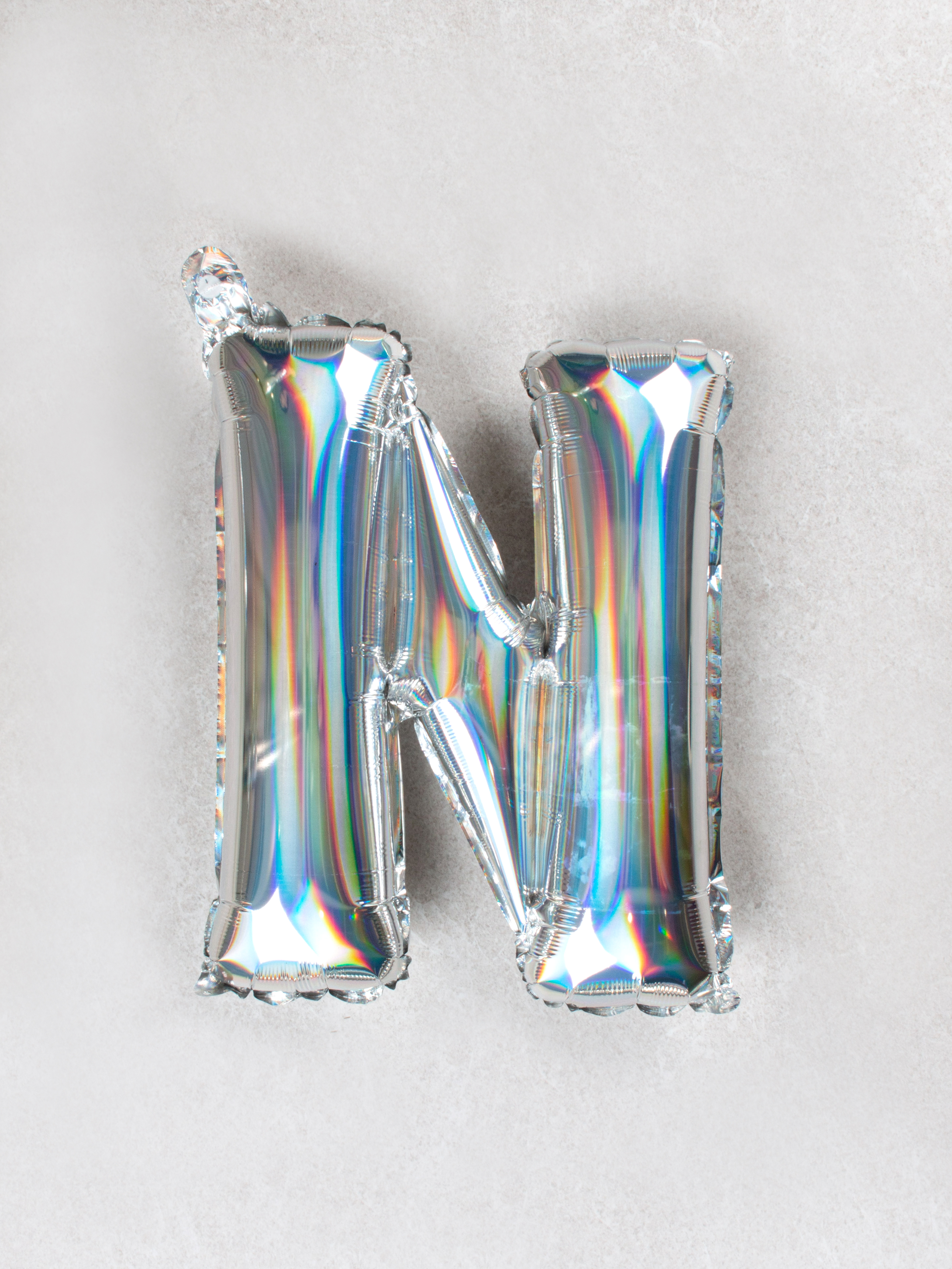 알파벳 풍선 N