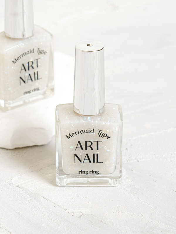 Unhas Artísticas Ring Ring 13 ml Mermaid White