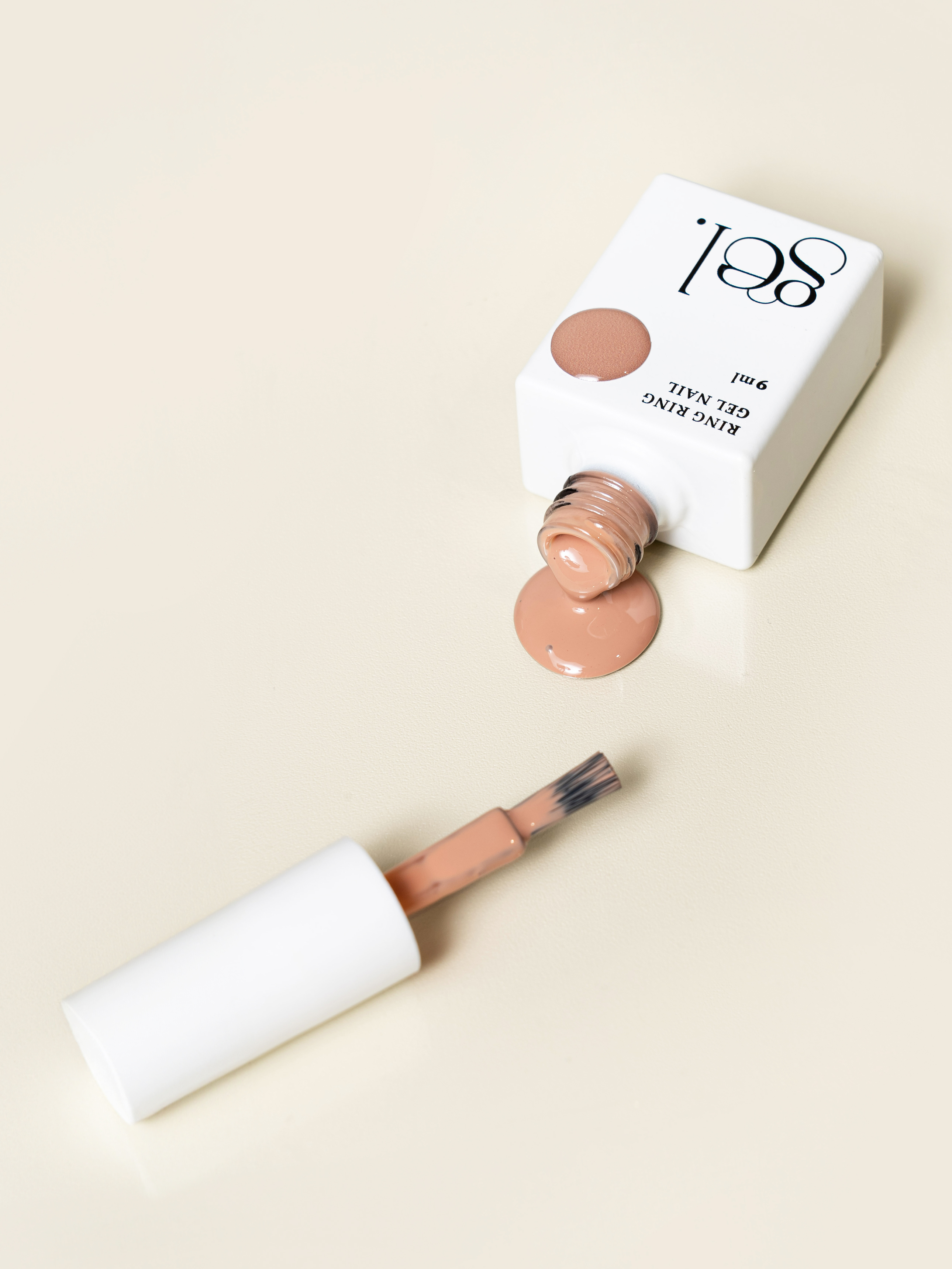 링링 원스텝 젤네일 9 ml 모카베이지