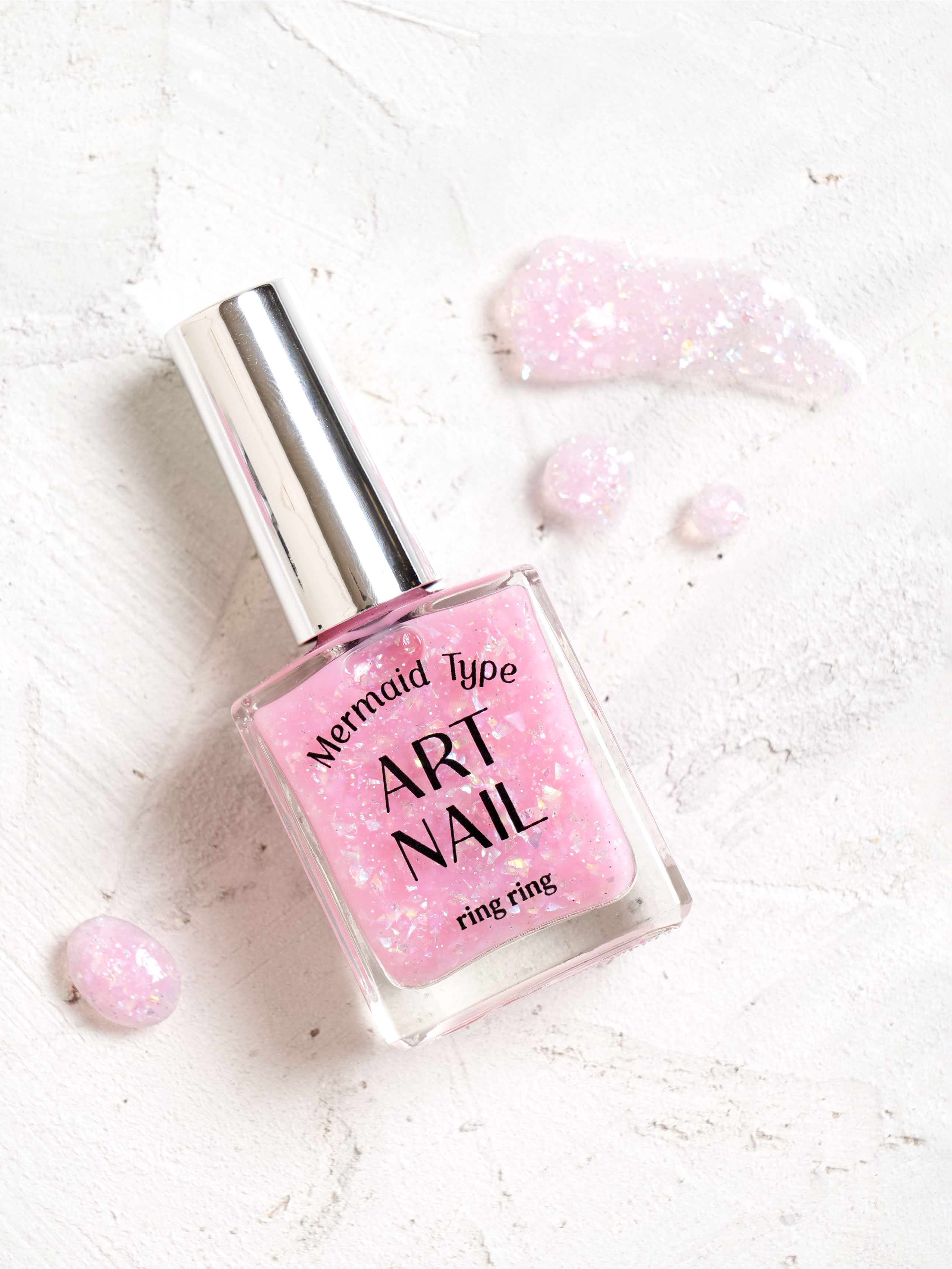링링 아트 네일 13 ml 머메이드 핑크
