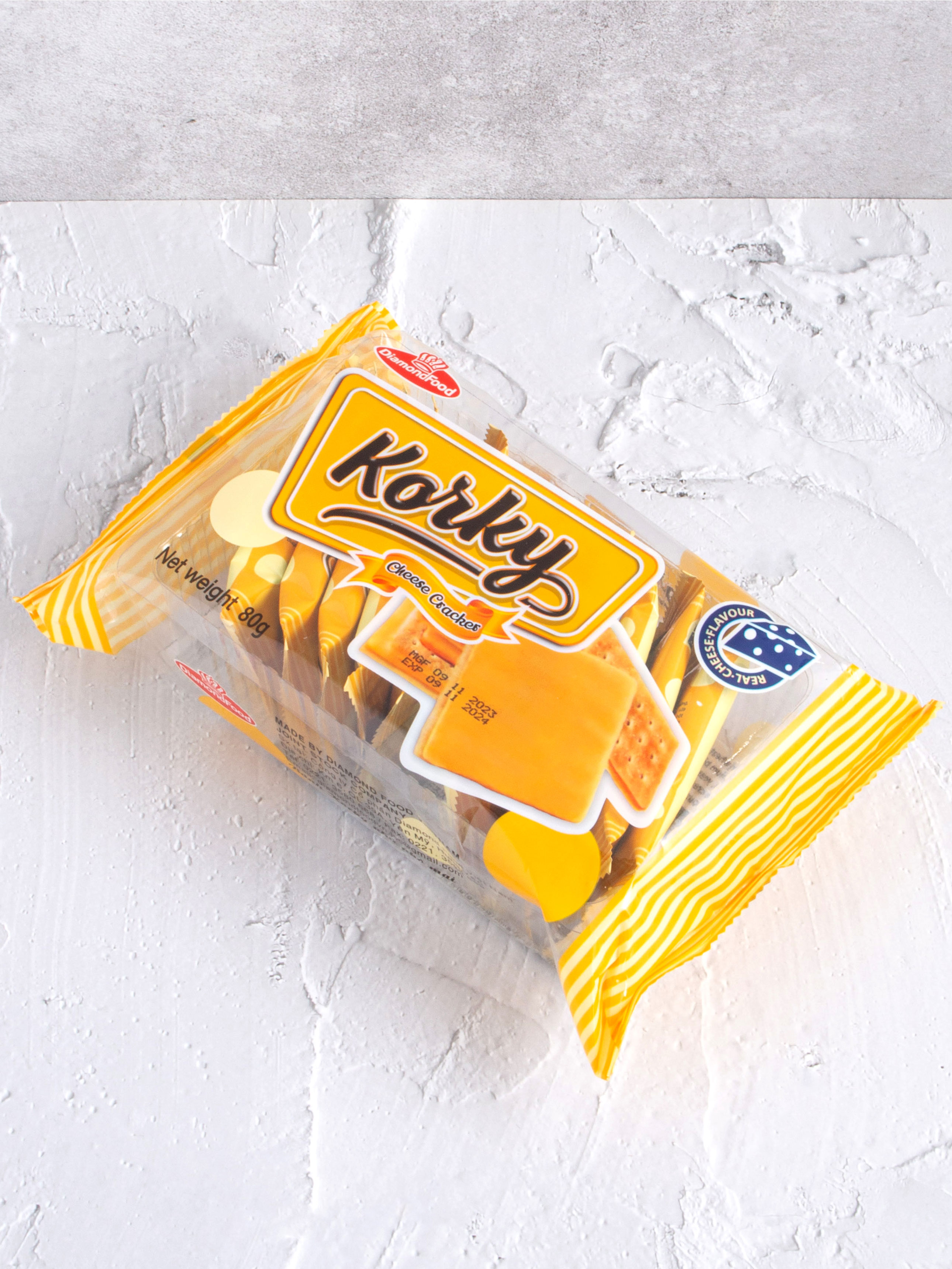 코키 치즈 크래커 80 g