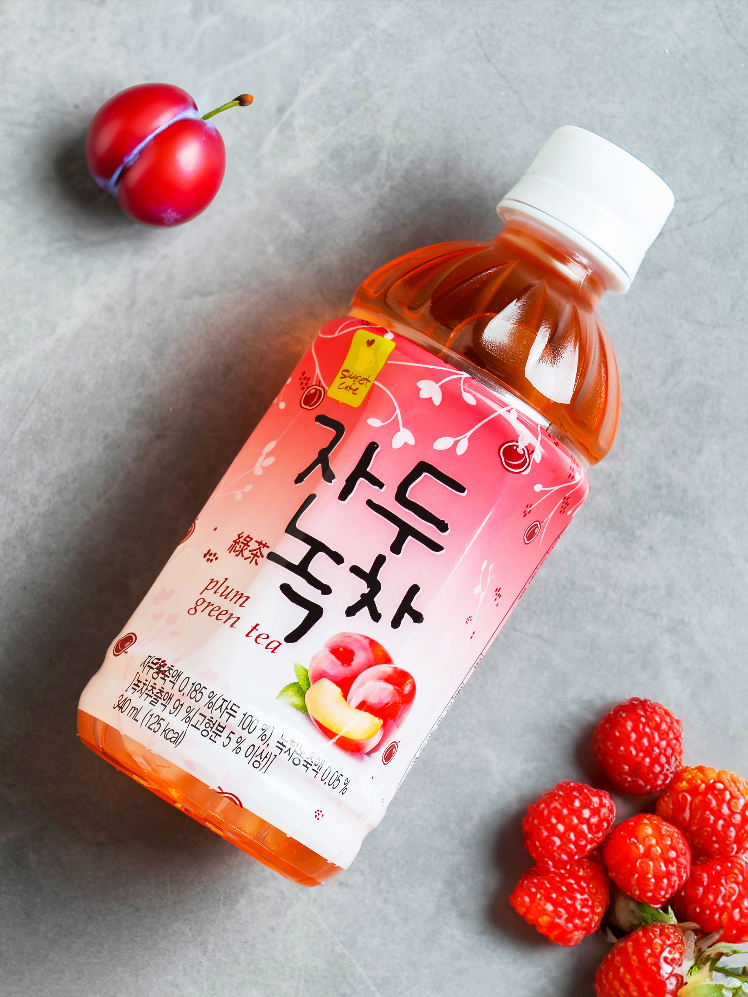자두 녹차 340 ml