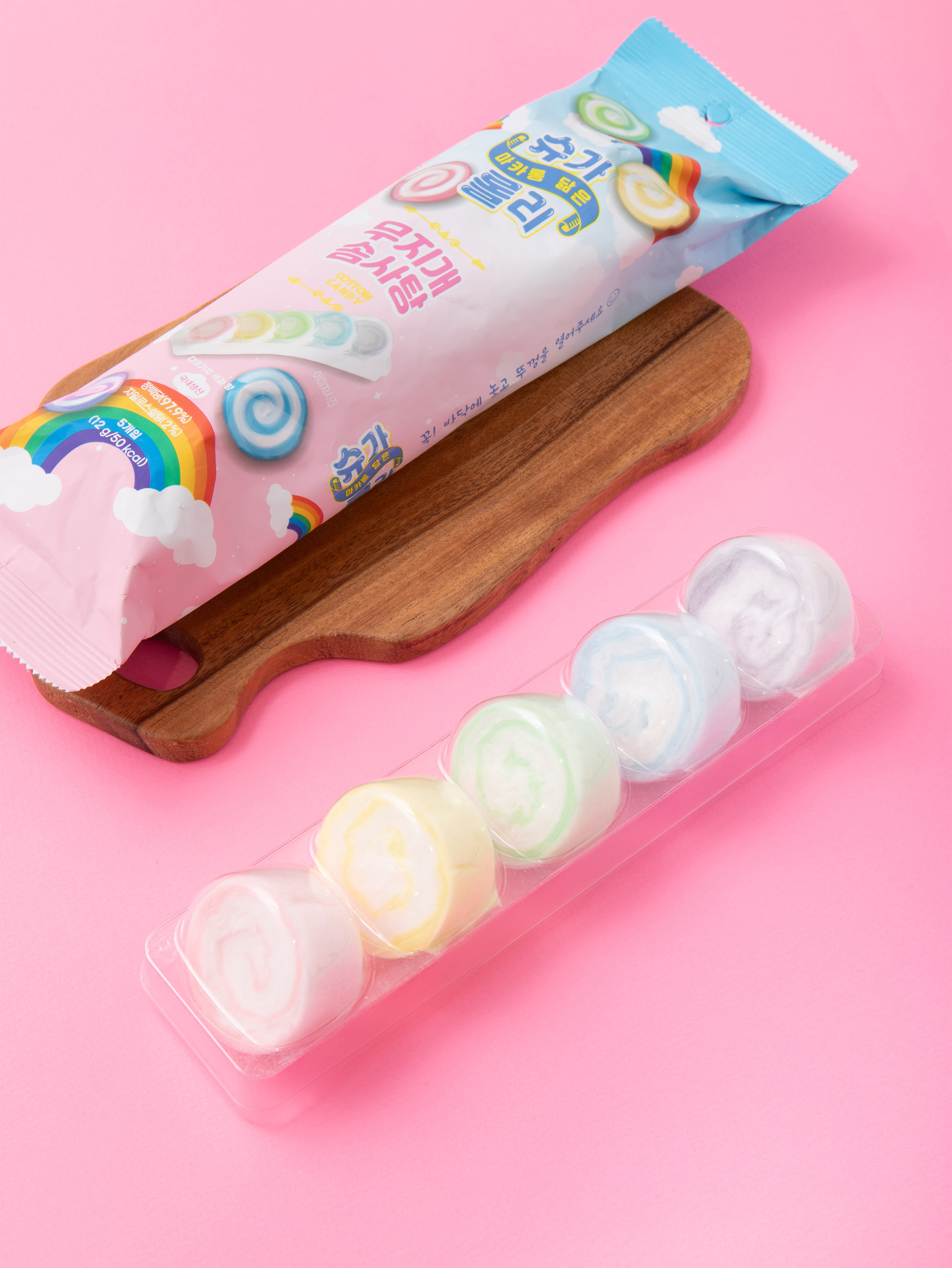 Сахарная вата Sugar Lolly Макарон 12 г