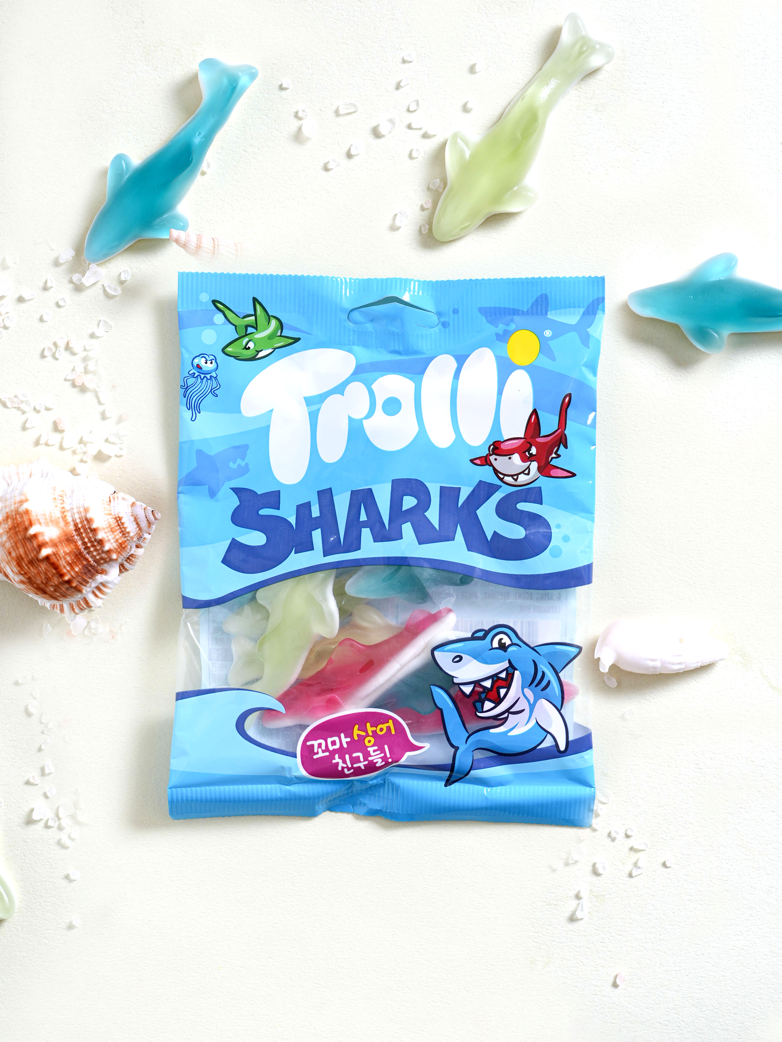 Мармелад Trolli в форме акулы 100 г