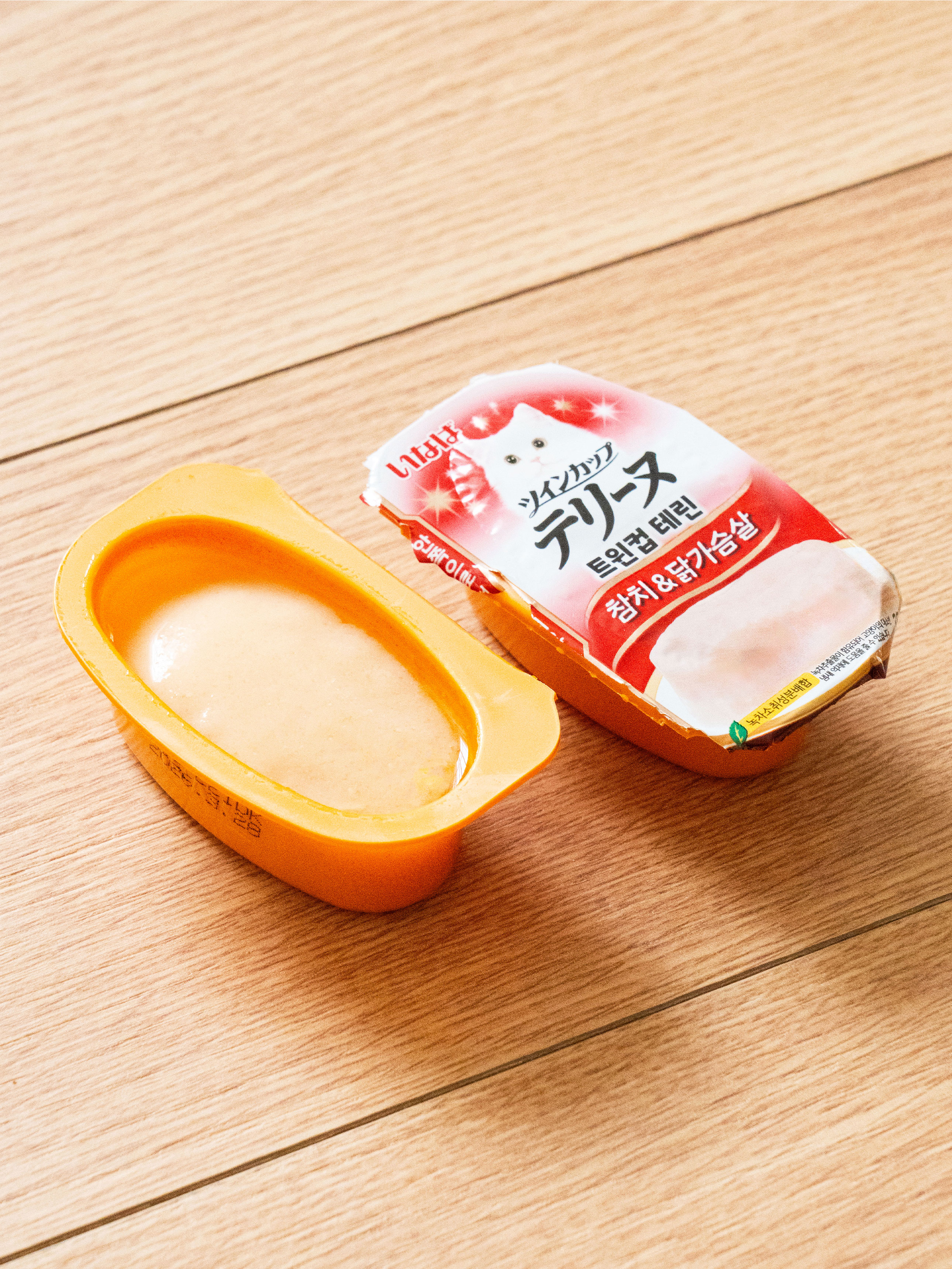 [펫] 이나바 트윈컵 테린 참치＆닭가슴살 35 g X 2개입