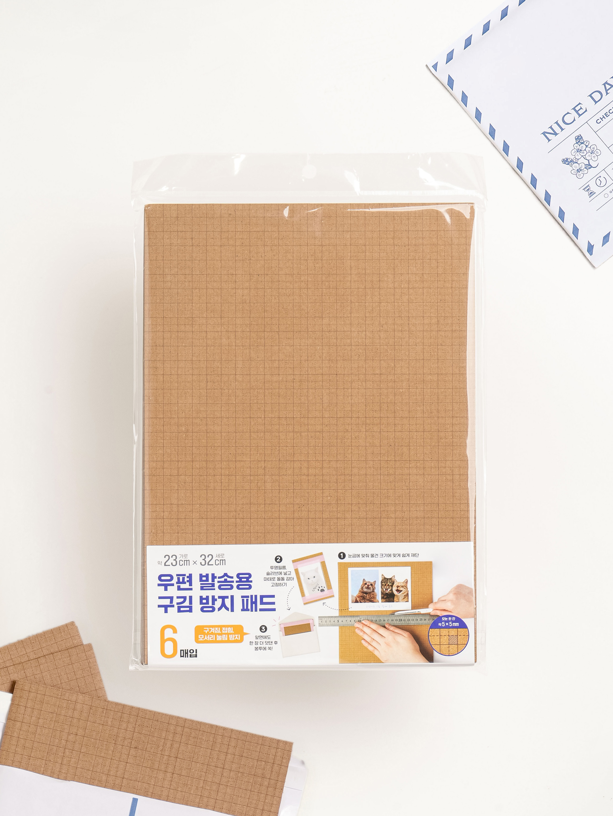 구김 방지 패드 23 X 32 cm 6매입