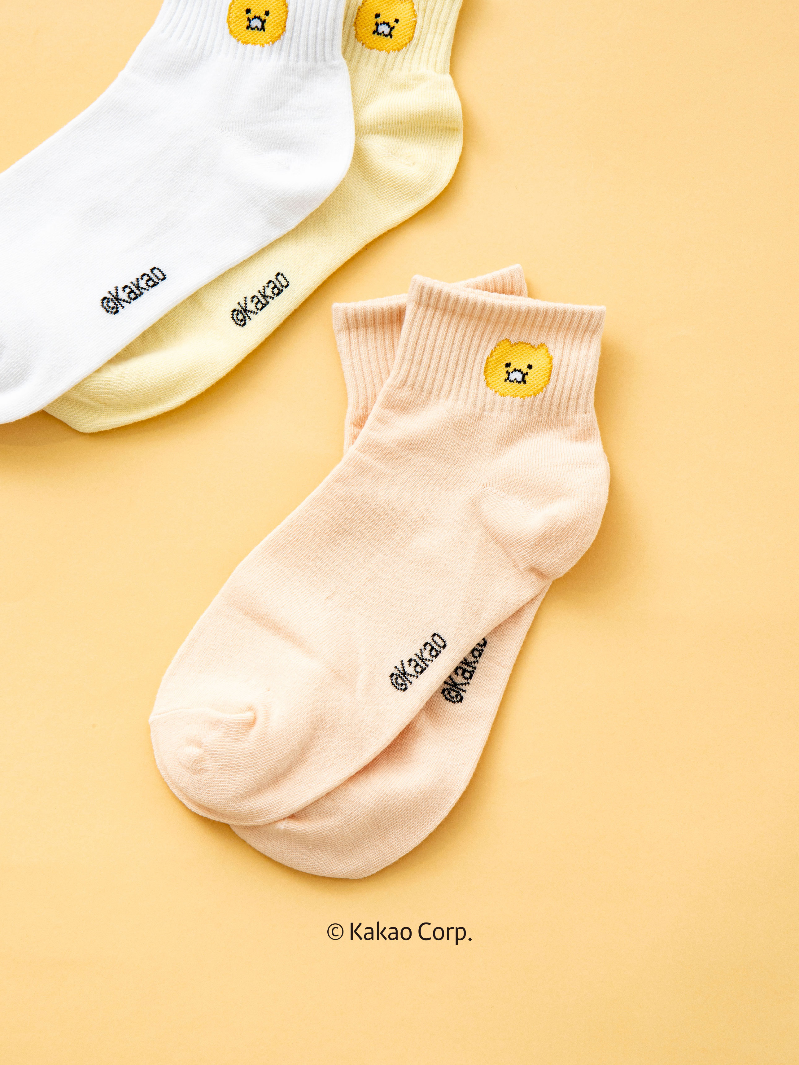 카카오프렌즈 춘식이 단목 양말
