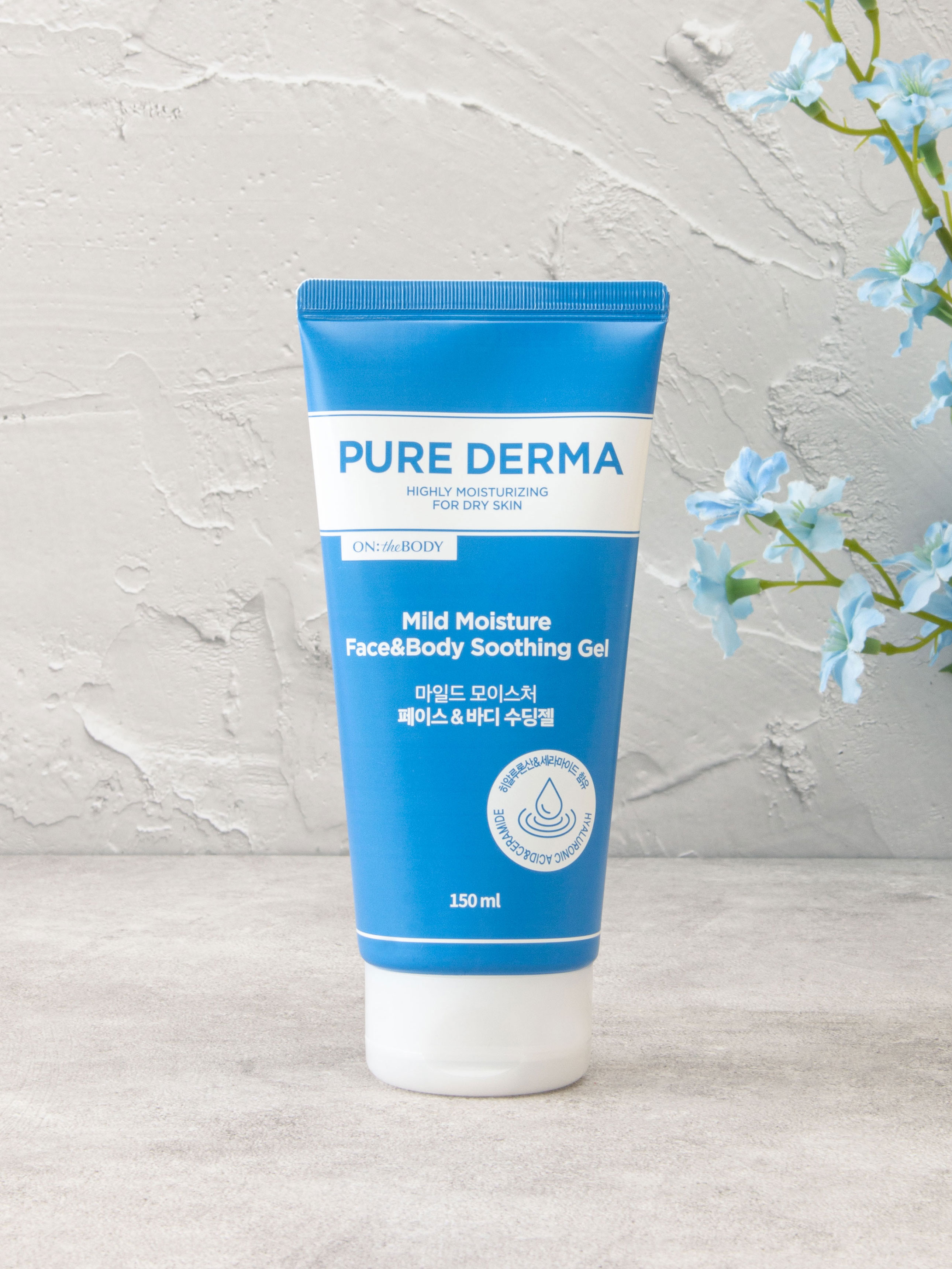 온더바디 퓨어더마 마일드 모이스처 페이스&바디 수딩 젤 150 ml