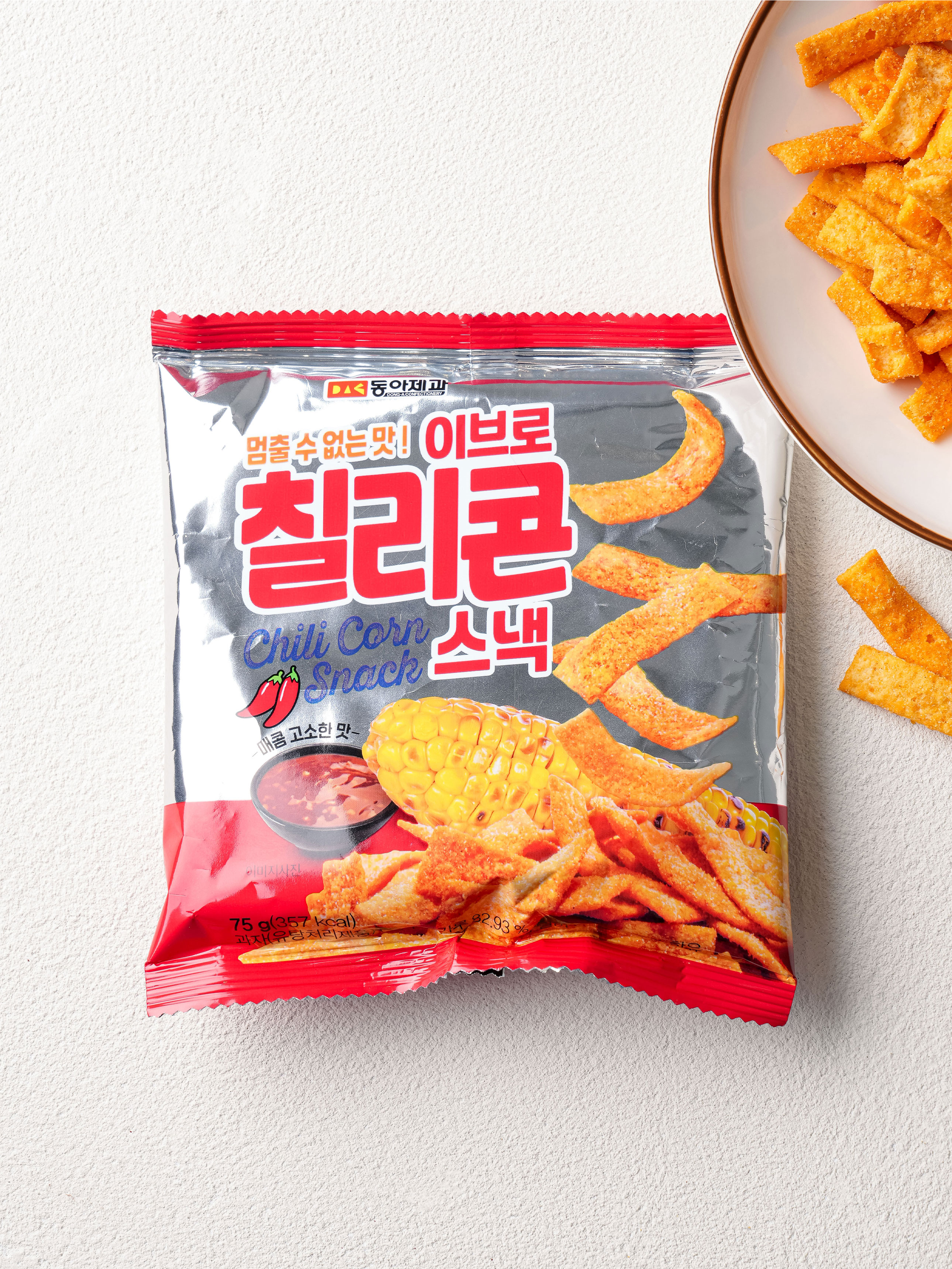 동아 이브로 칠리콘 스낵 75 g