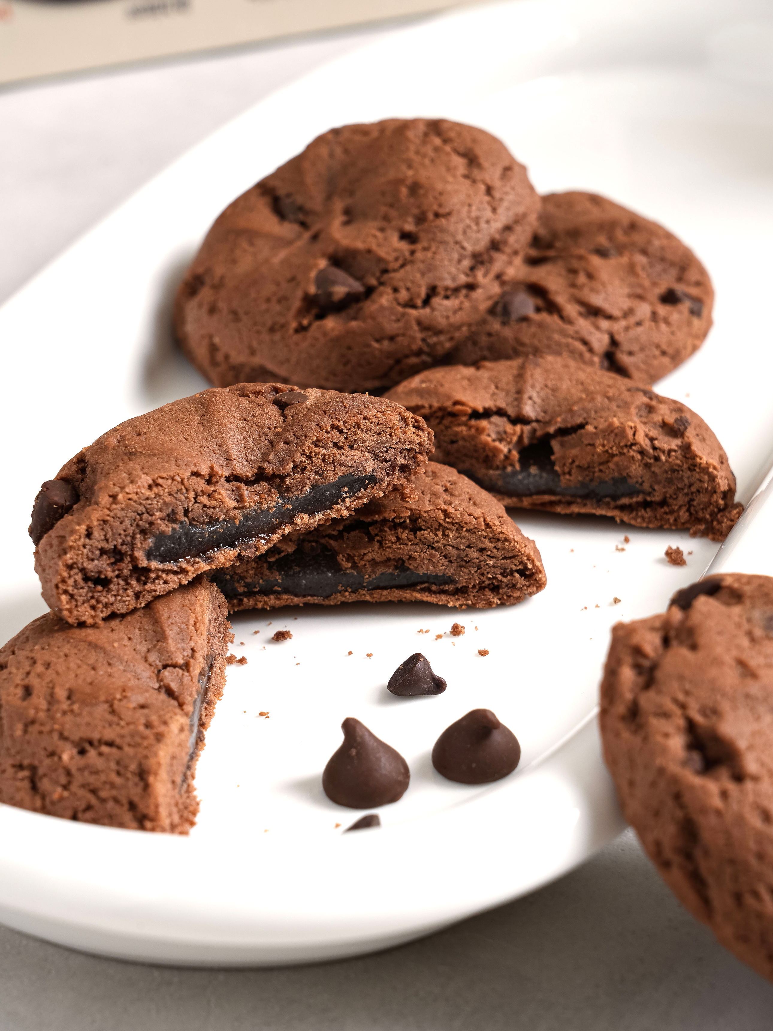 Печенье моти Hershey's с шоколадной крошкой, 90 г