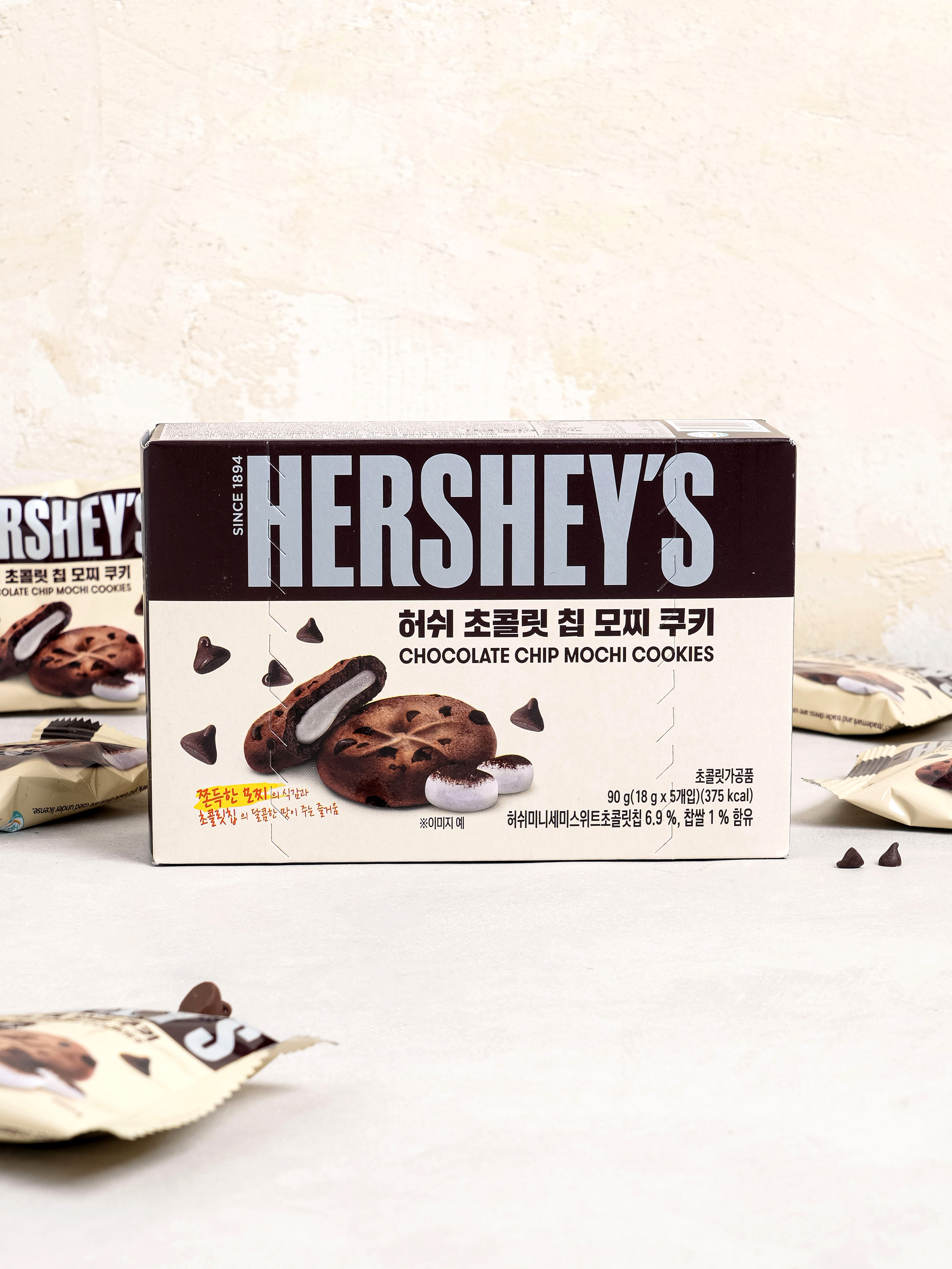 Печенье моти Hershey's с шоколадной крошкой, 90 г