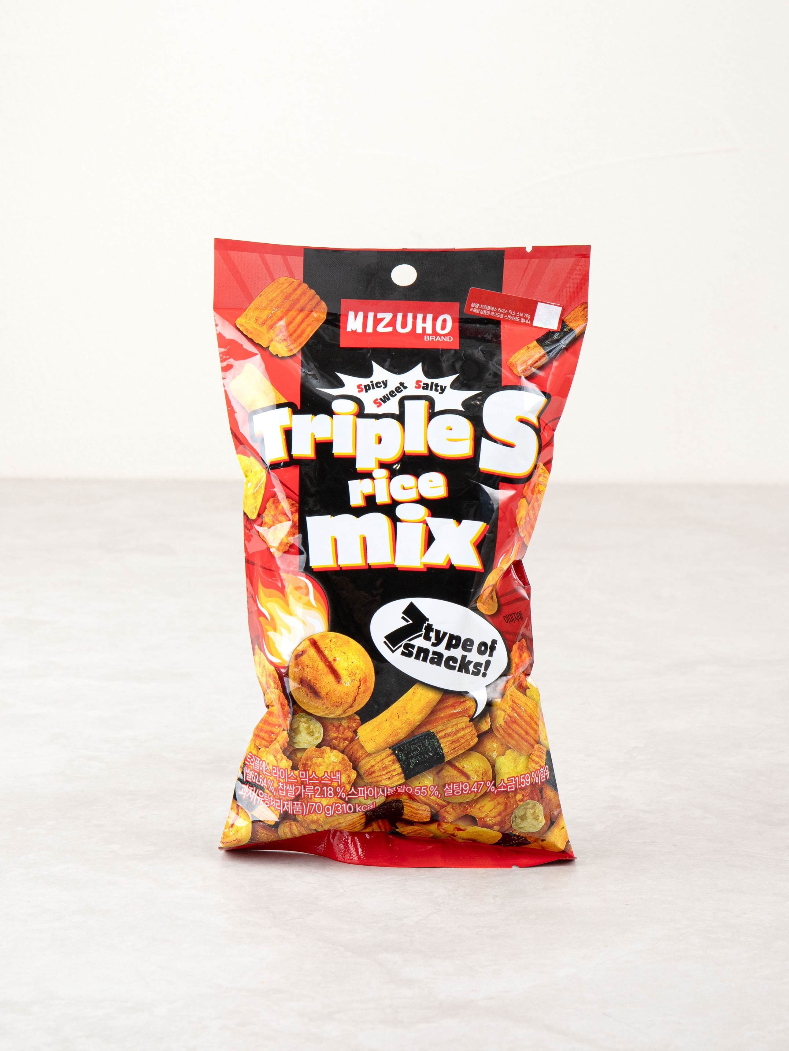 트리플에스 라이스 믹스 스낵 70 g